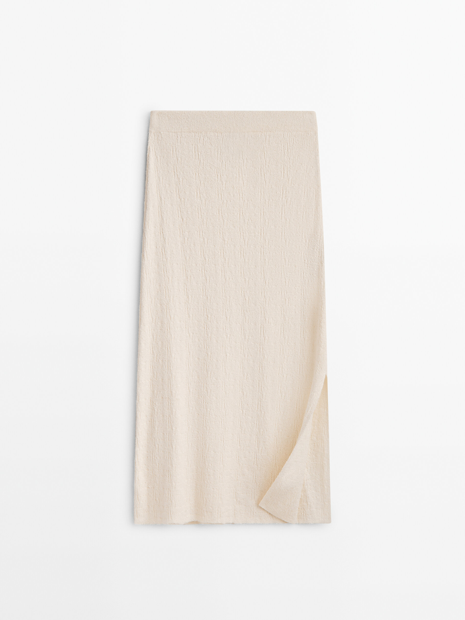 Falda punto estructura - CRUDO