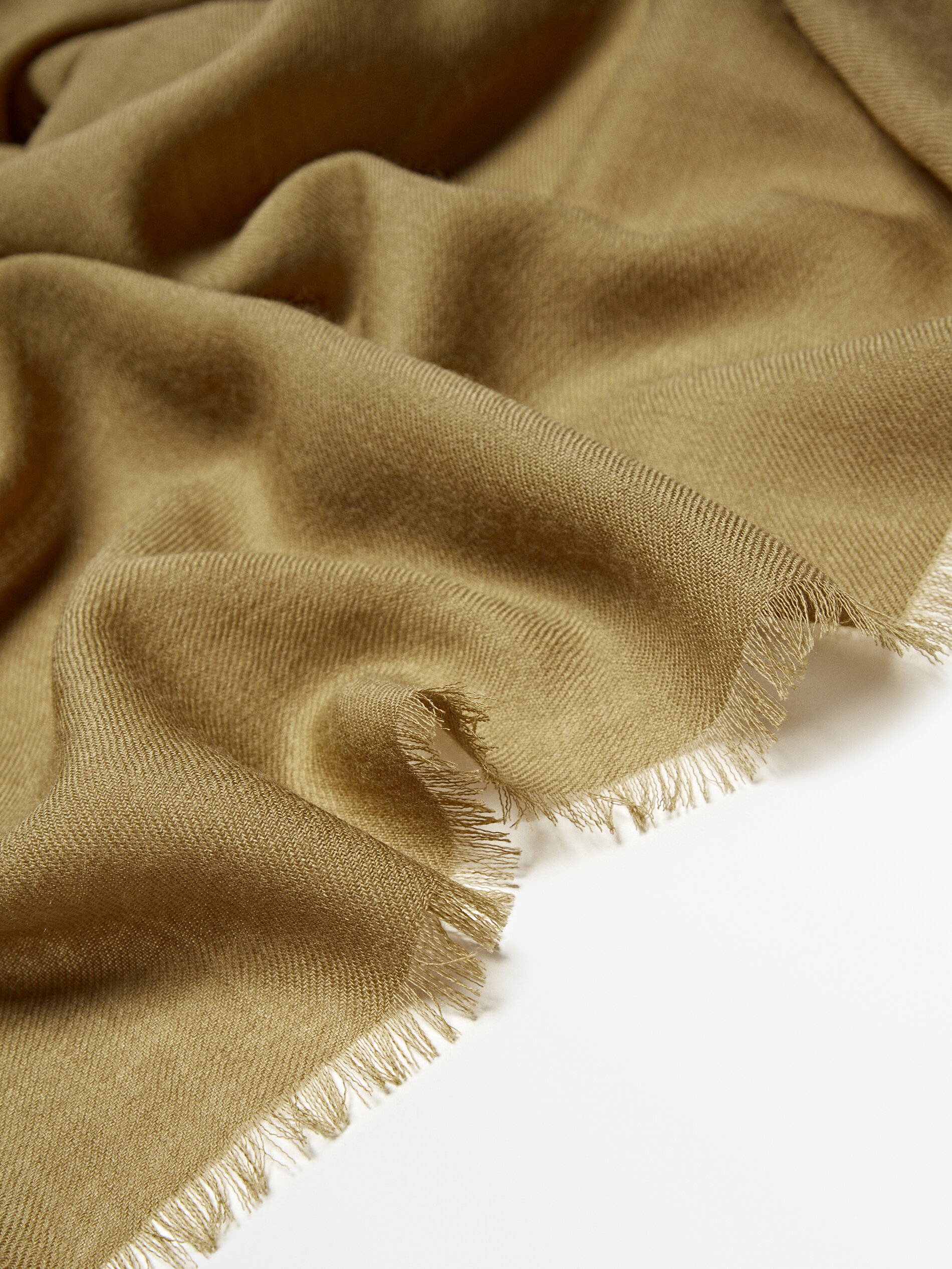 Fular 100% lana fría - KAKI