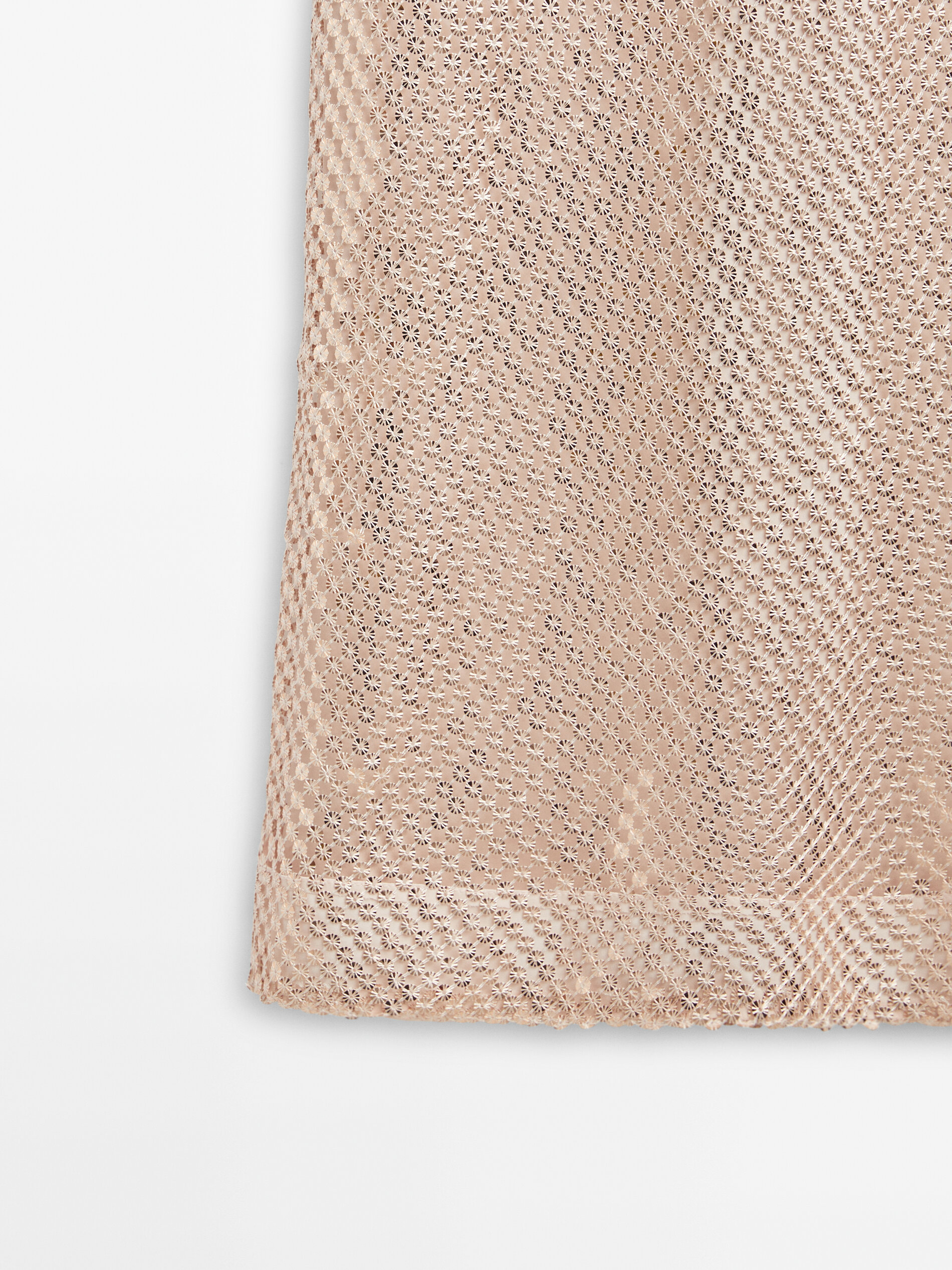 Vestido tirantes lentejuelas -Studio - ROSA