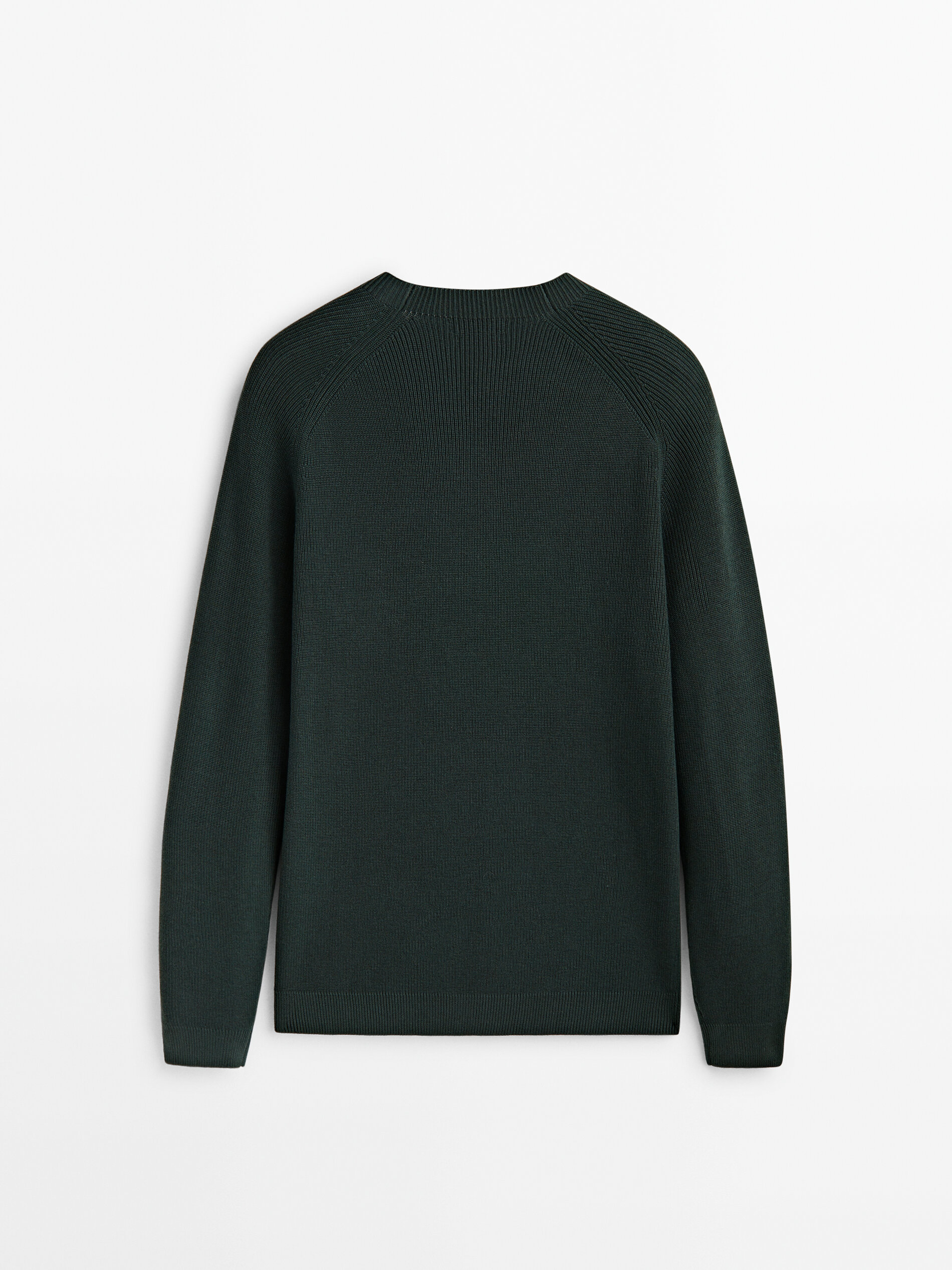 Jersey de punto estructura cuello redondo - BOTELLA