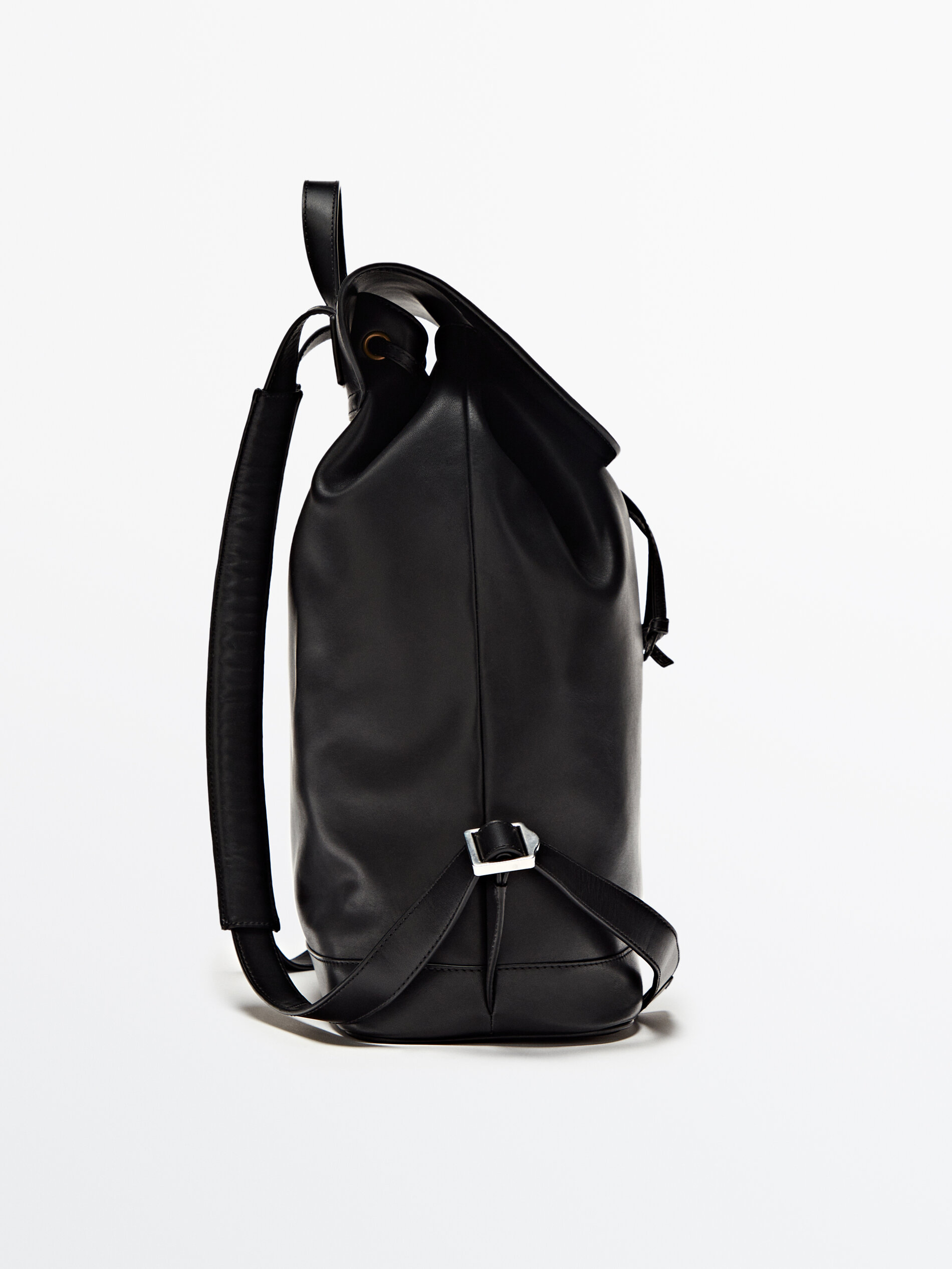 Mochila negra piel Limited Edition - NEGRO