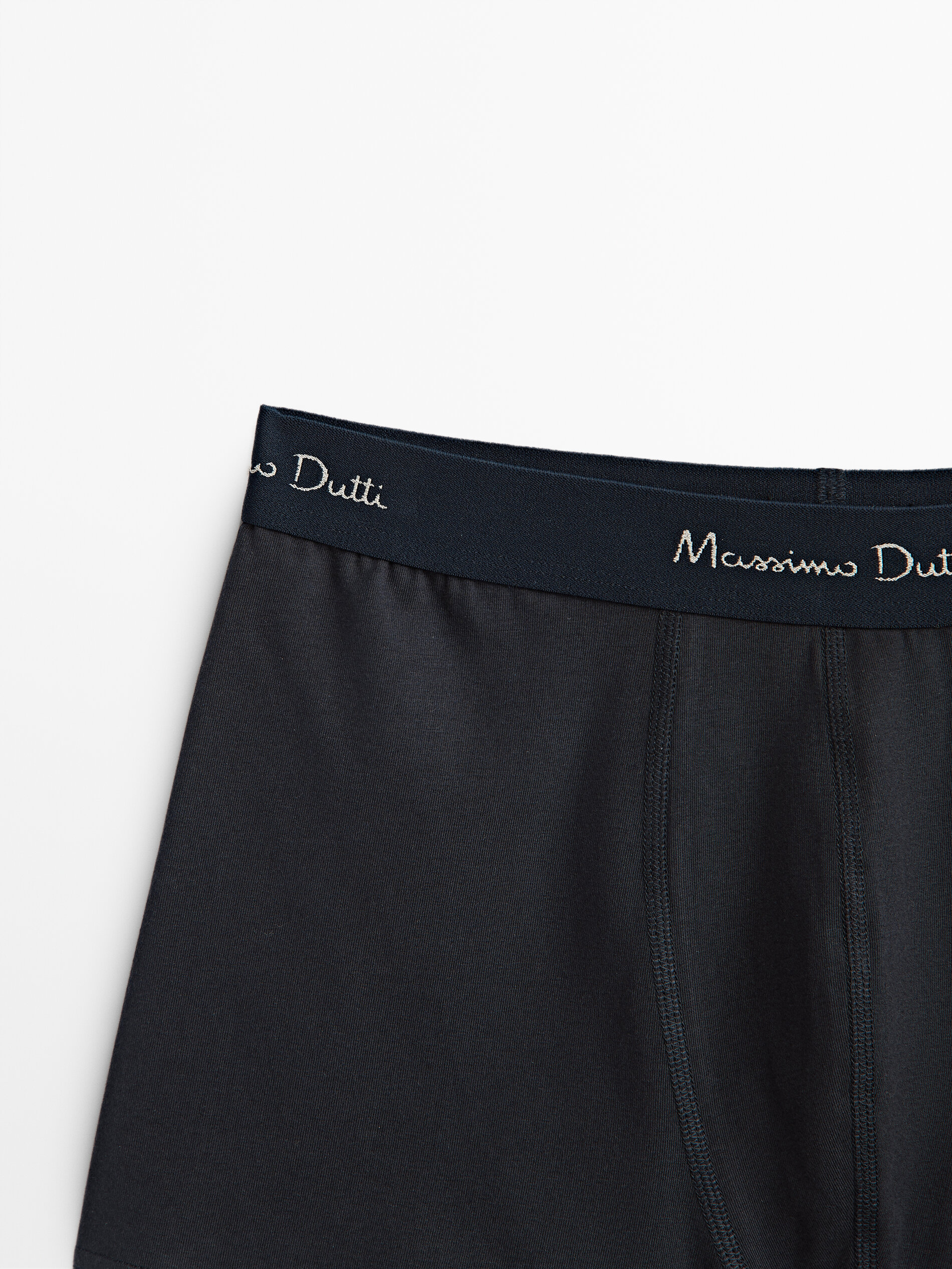 Calzoncillo bóxer algodón - AZUL OSCURO