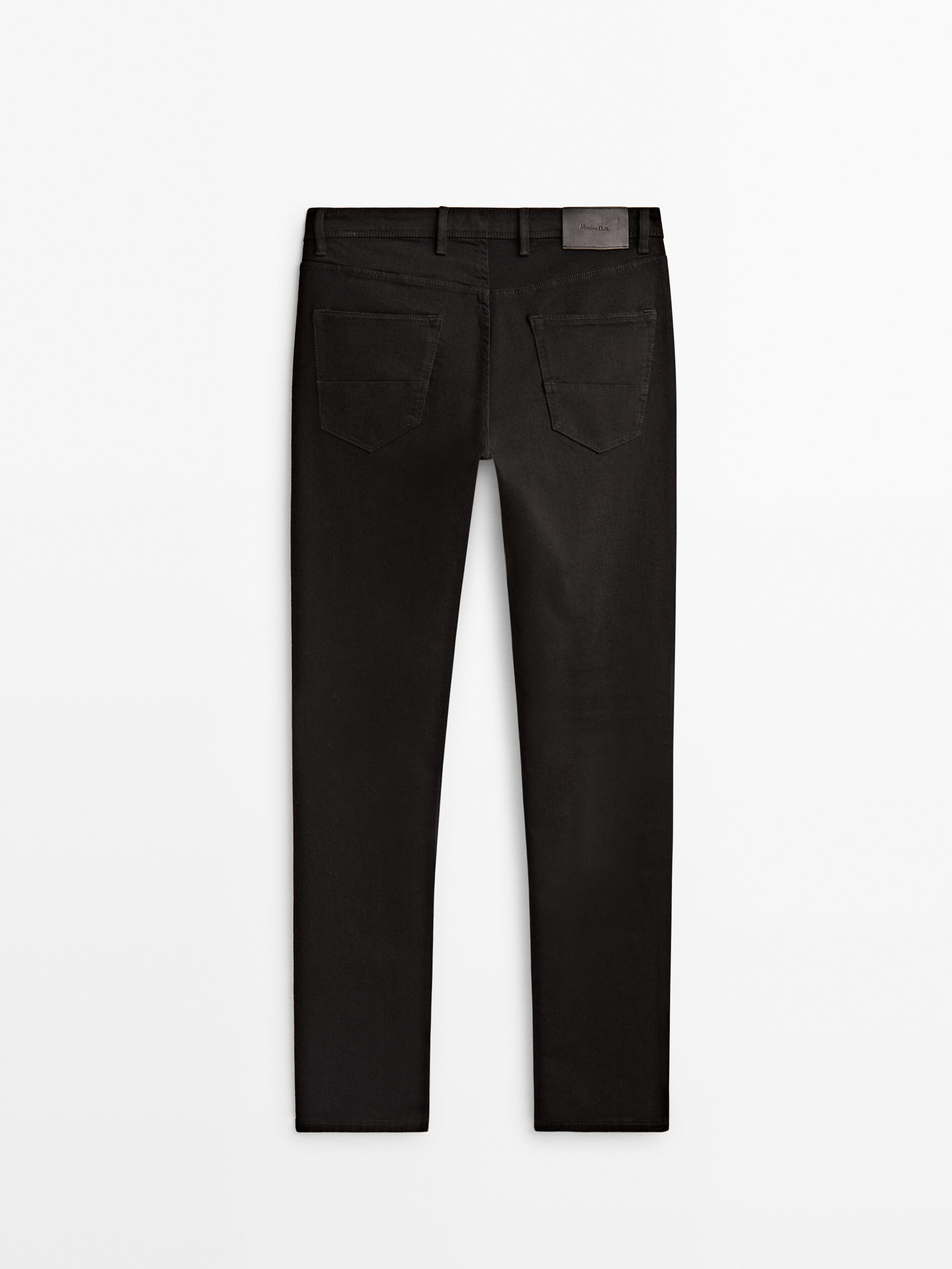 Pantalón vaquero negro slim fit - NEGRO