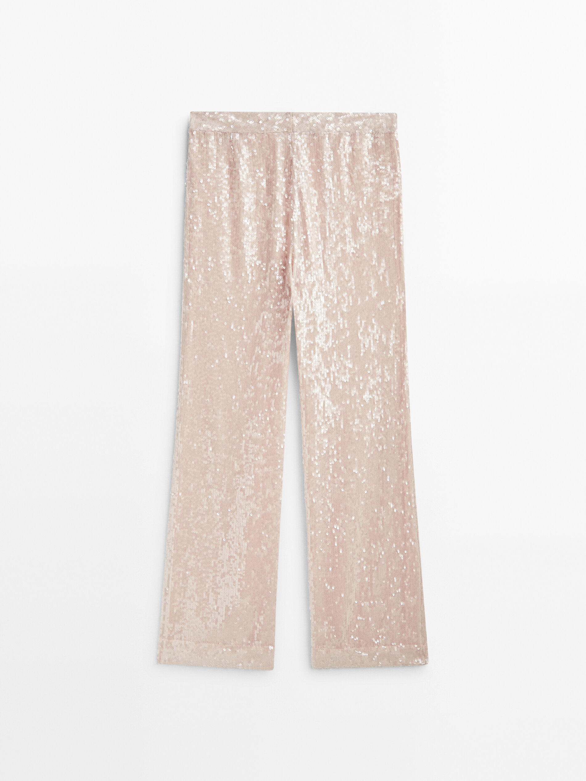 Pantalón lentejuelas -Studio - ROSA