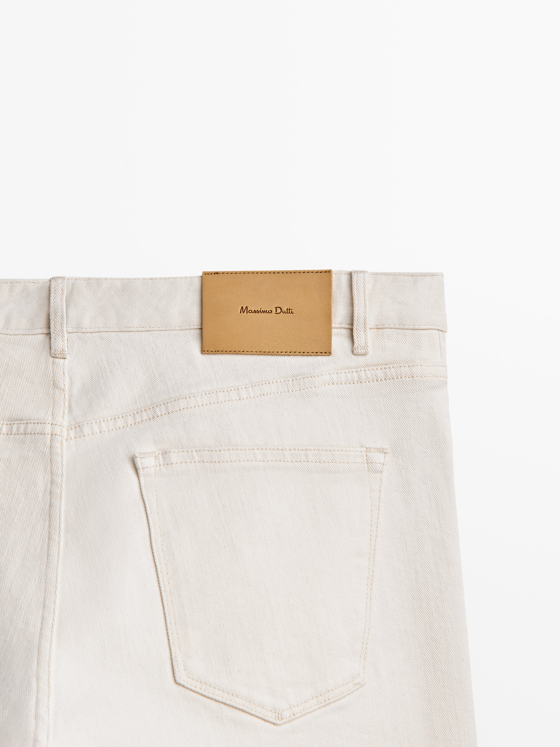 Pantalón vaquero selvedge slim fit - CRUDO