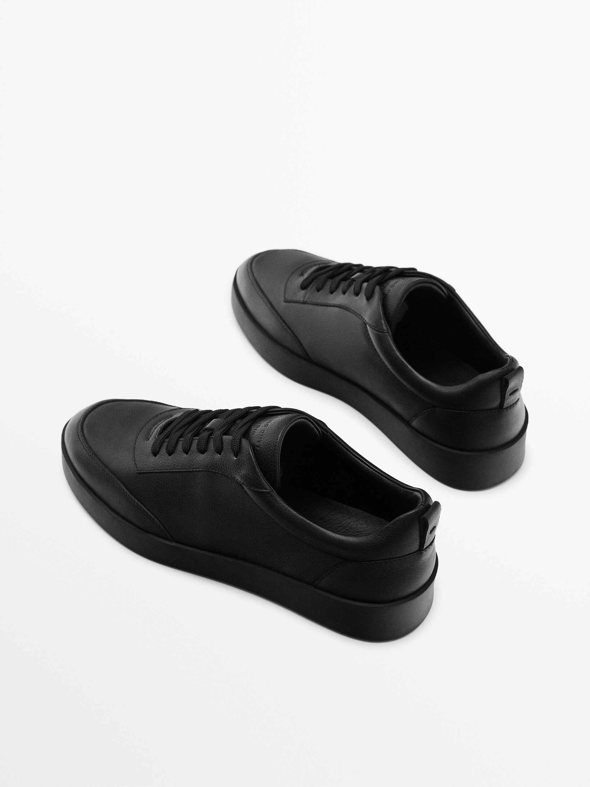 Deportivo piel napa - Studio - NEGRO