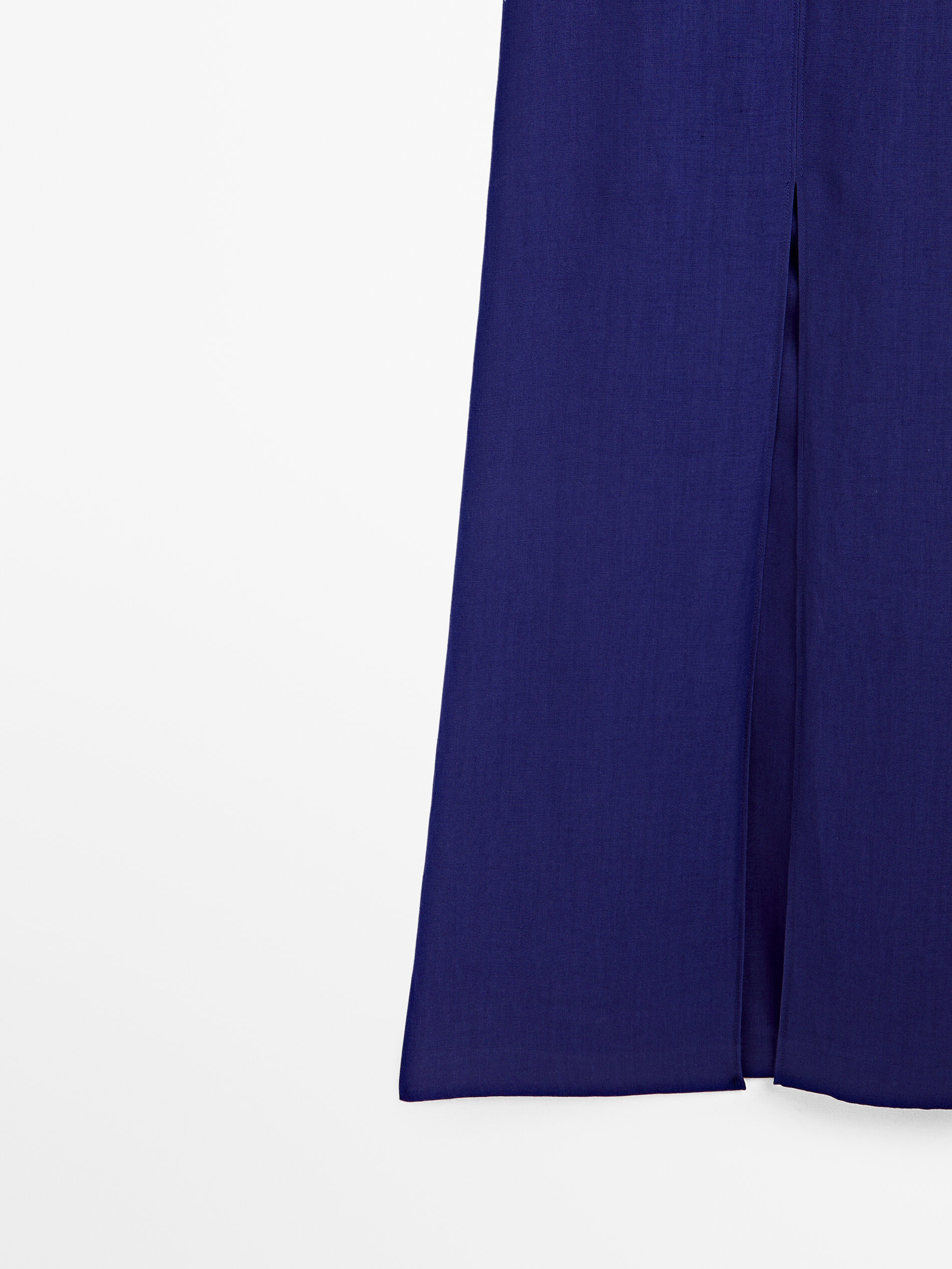 Vestido espalda cruzada - AZUL