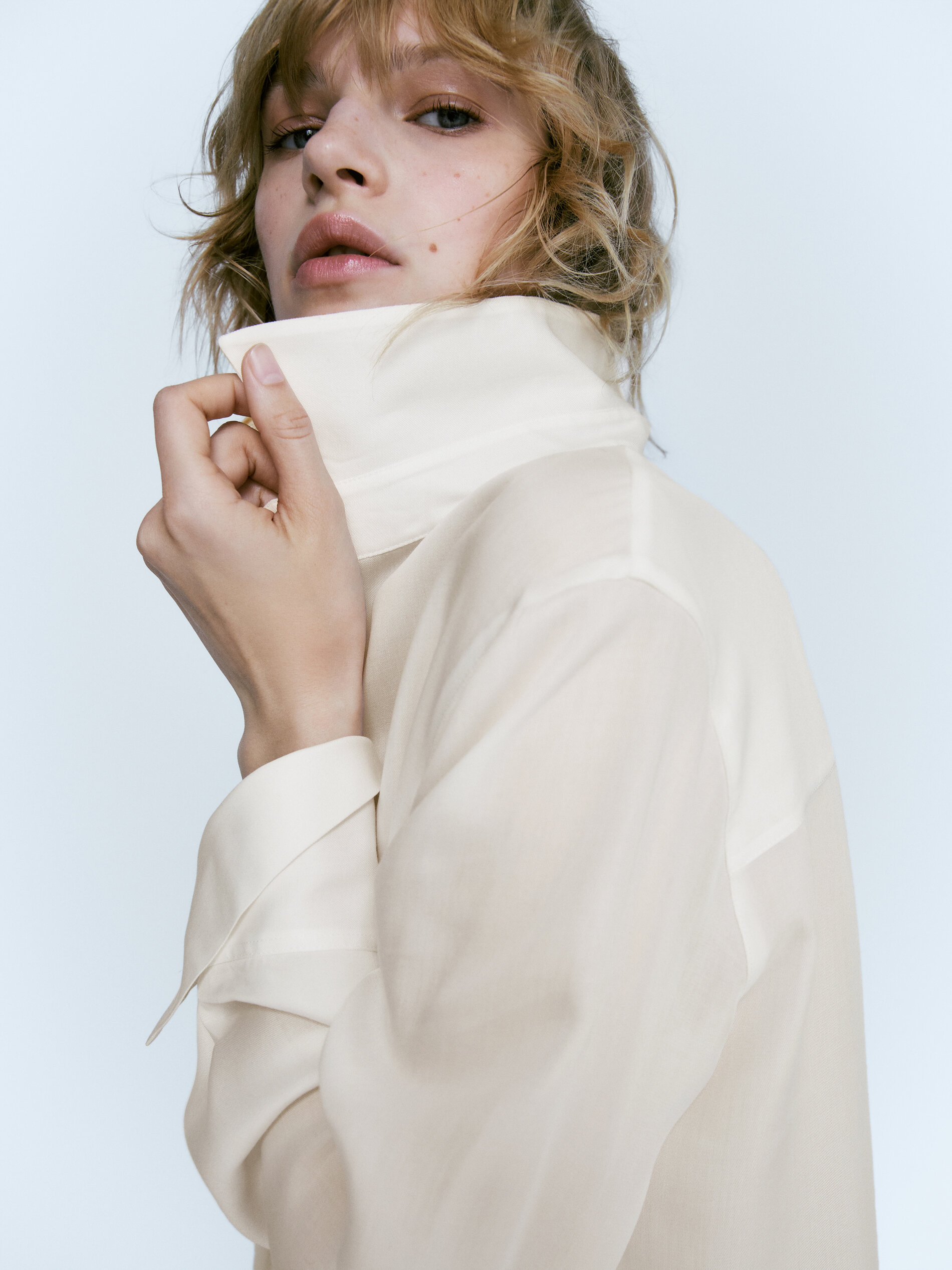 Camisa fluida - CRUDO