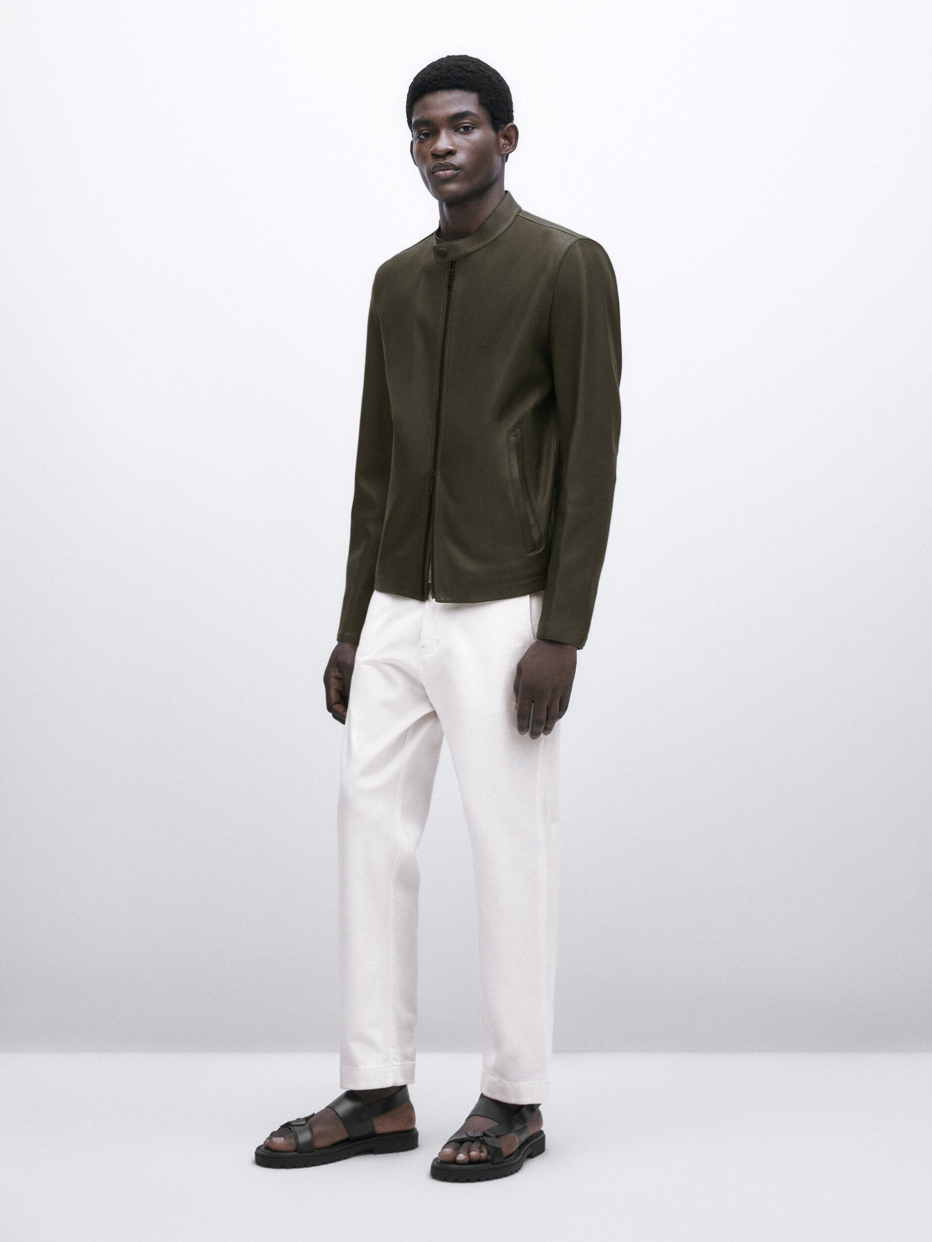 Cazadora piel napa -Studio - 0-517