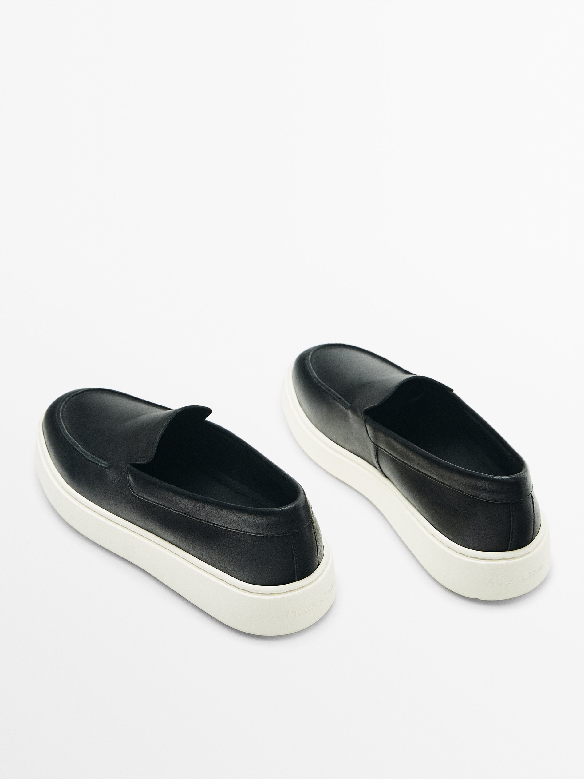 Mocasín soft napa negro - NEGRO