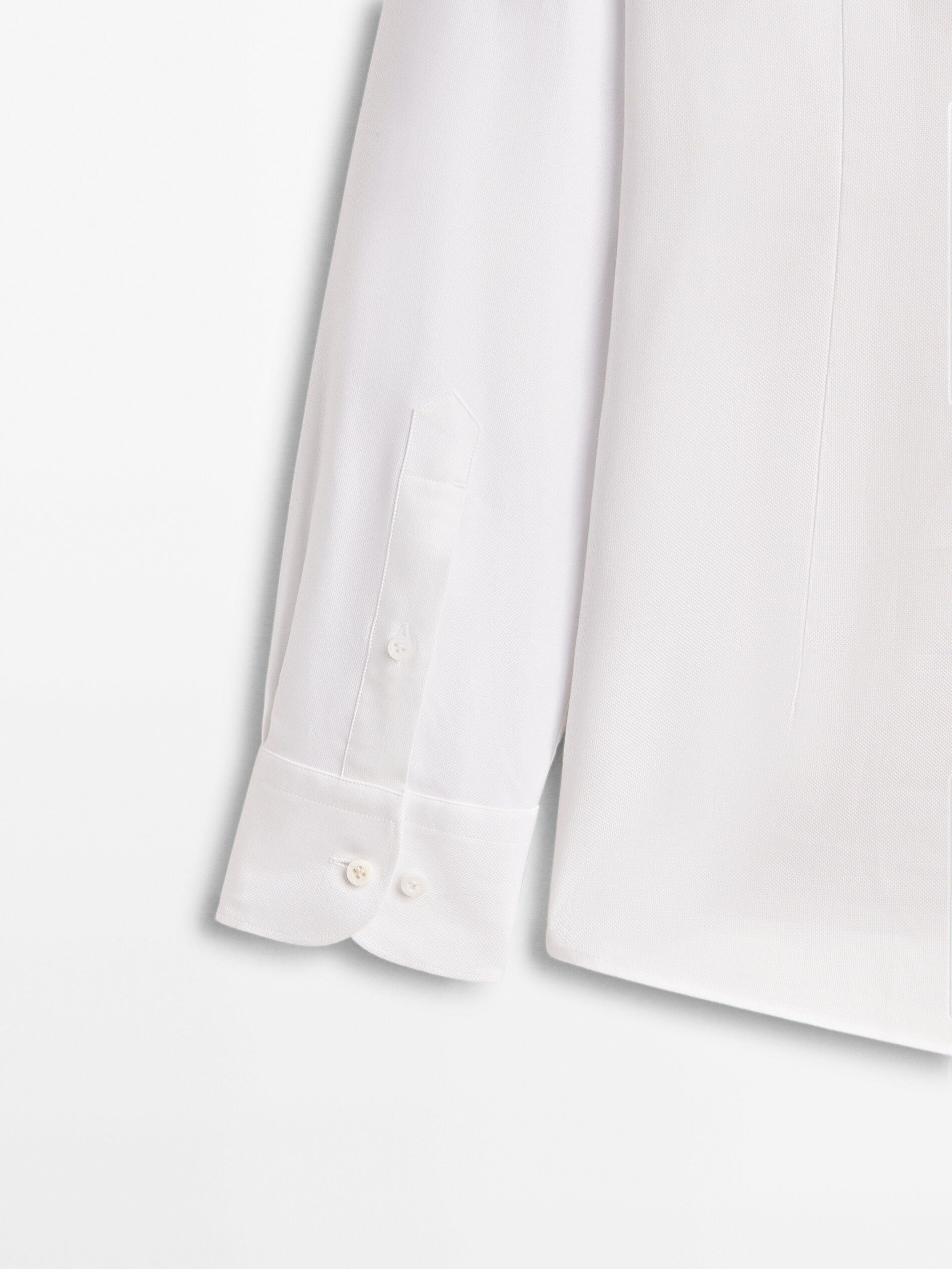 Camisa estructura easy iron slim fit - BLANCO