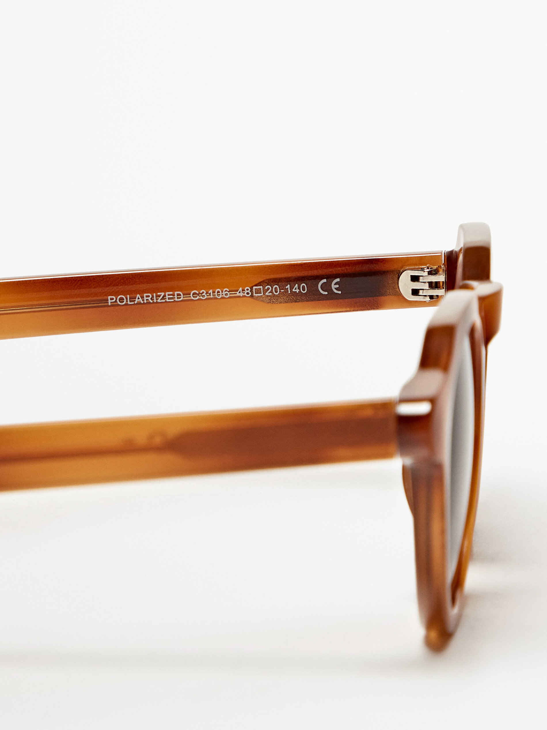 Gafas de sol ovaladas - MARRÓN