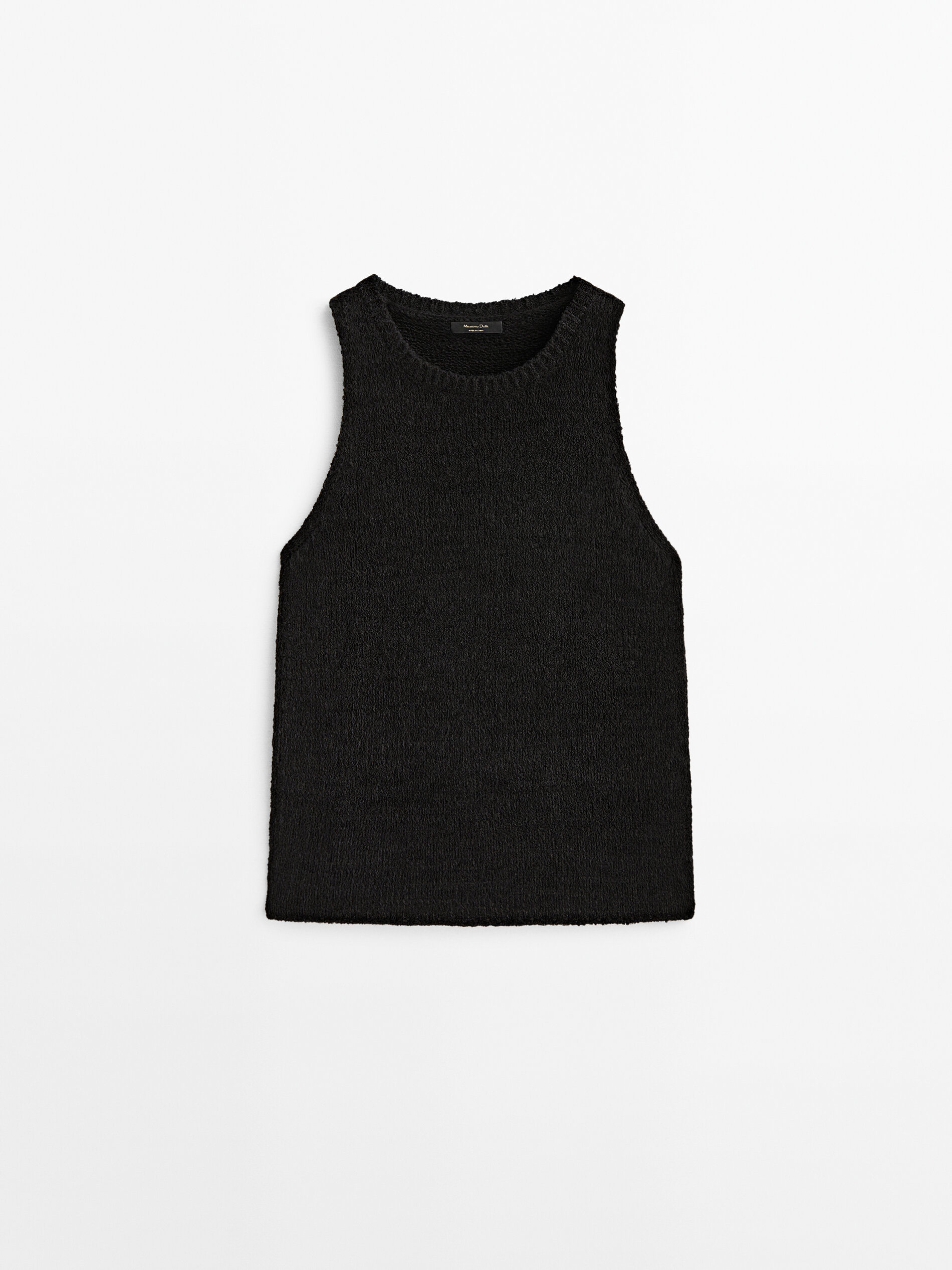 Top de punto negro - NEGRO