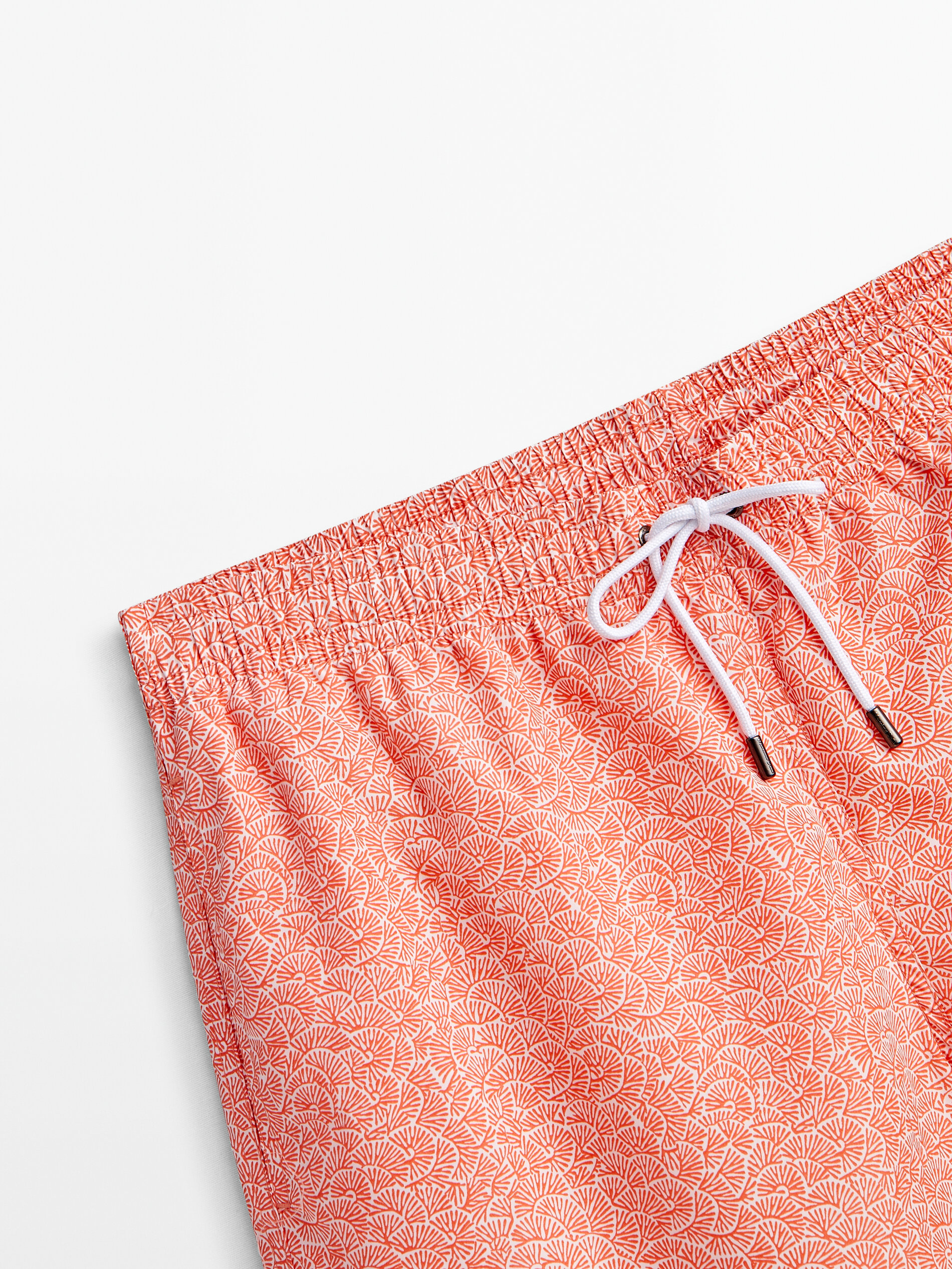 Bañador estampado motivo marino - CORAL