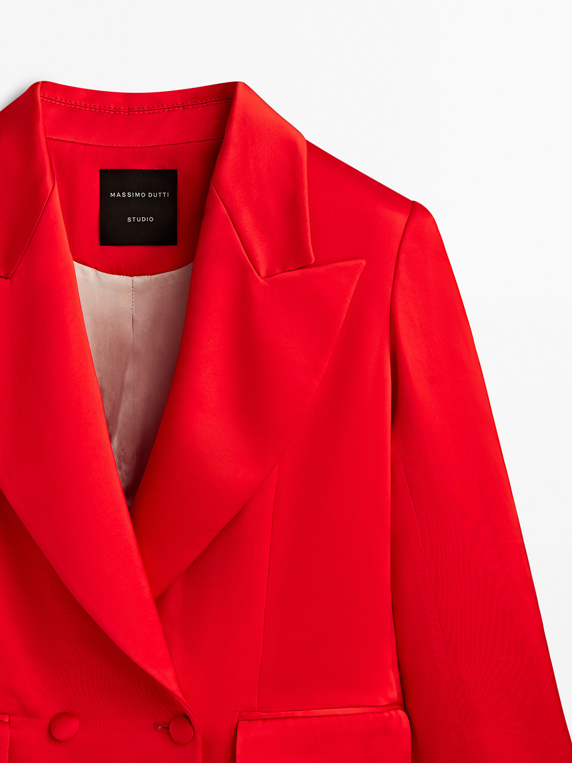 Americana maxi solapa -Studio - ROJO