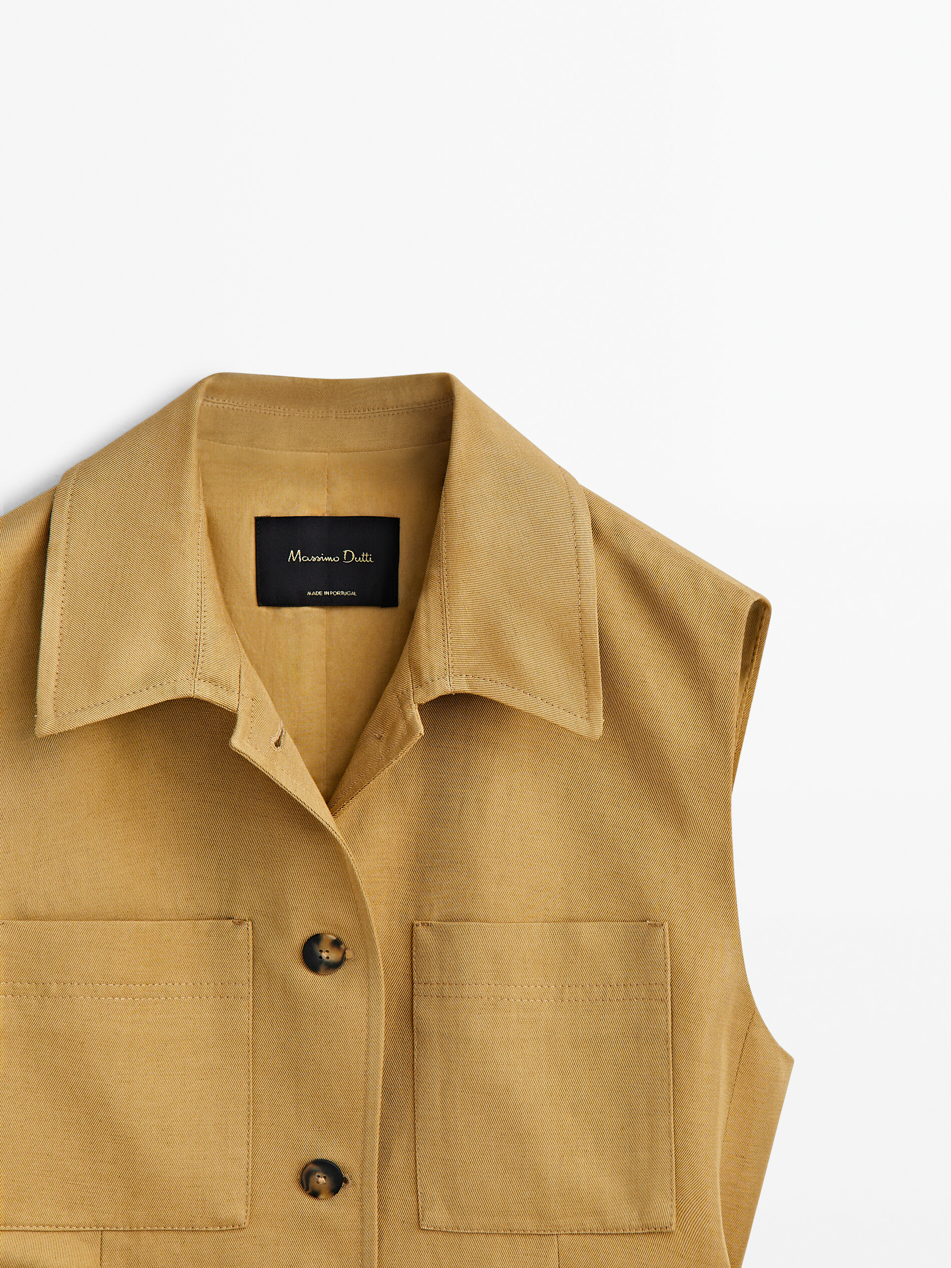 Chaleco traje cinturón cuatro bolsillos - Lavado