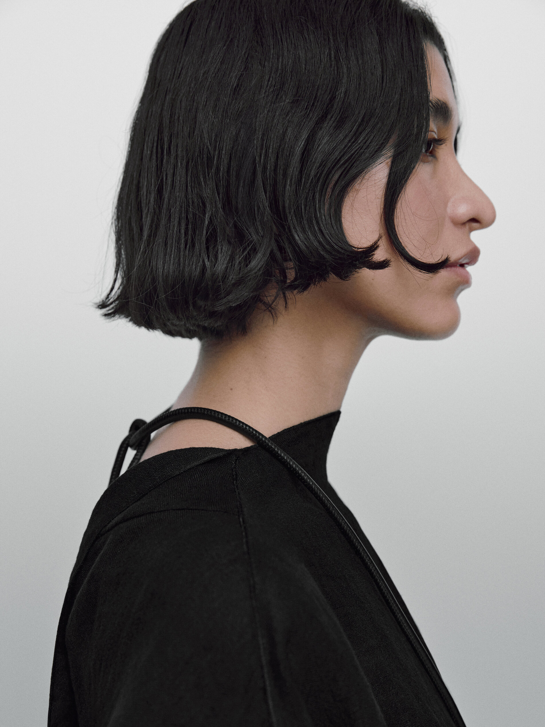 Camisa detalle lazos espalda Limited Edition - NEGRO