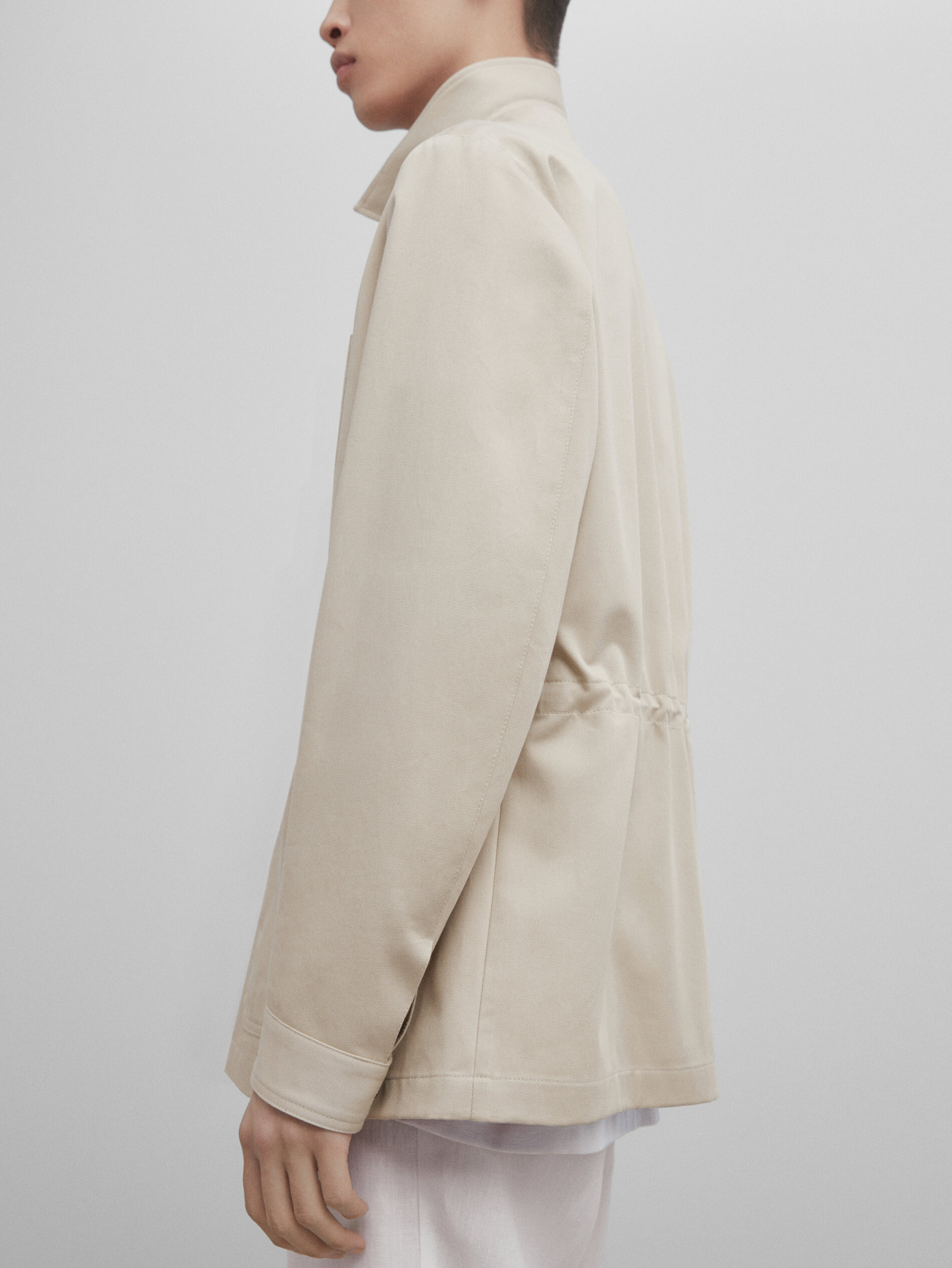 Sobrecamisa algodón microsarga -Studio - ARENA