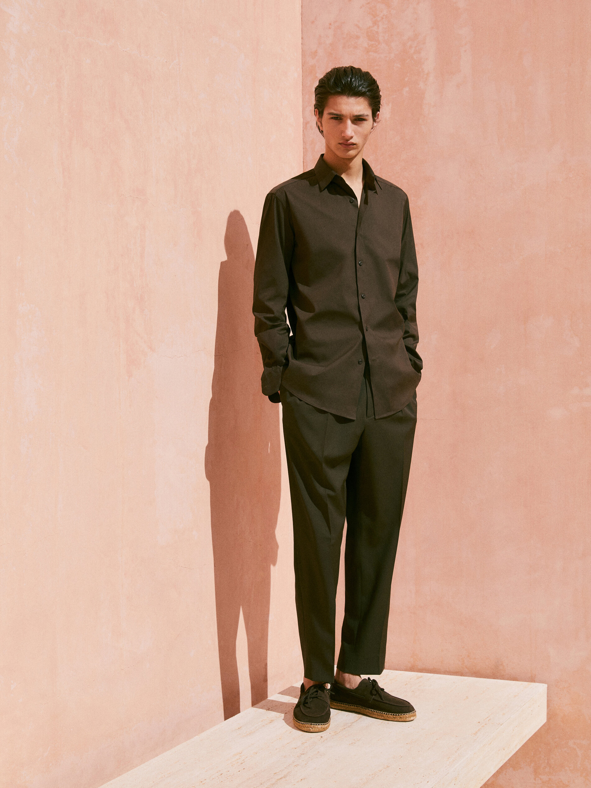 Náutico yute serraje - MARRÓN