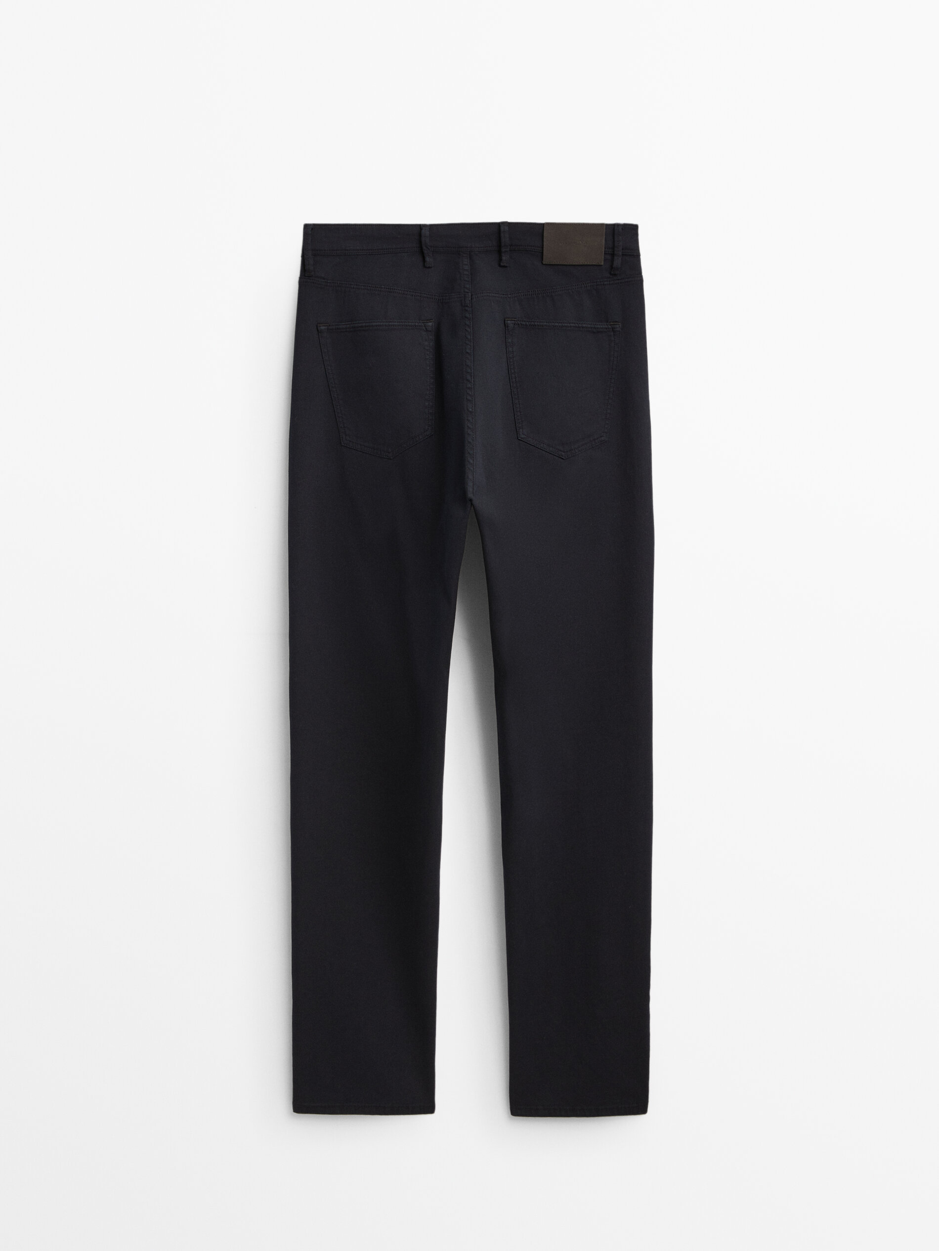 Pantalón tejanero estructura slim fit - AZUL MARINO