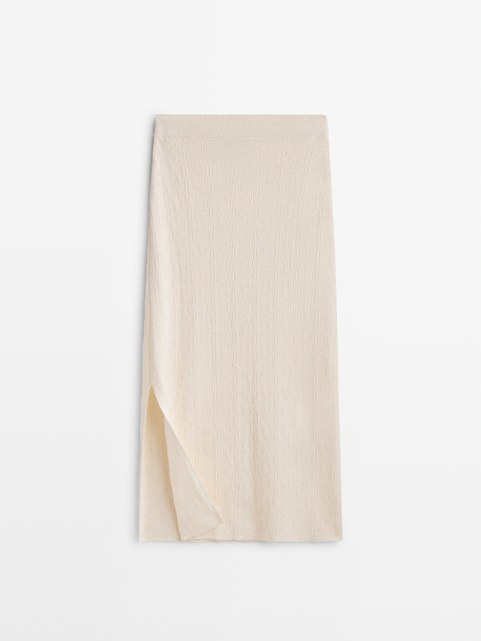 Falda punto estructura - CRUDO