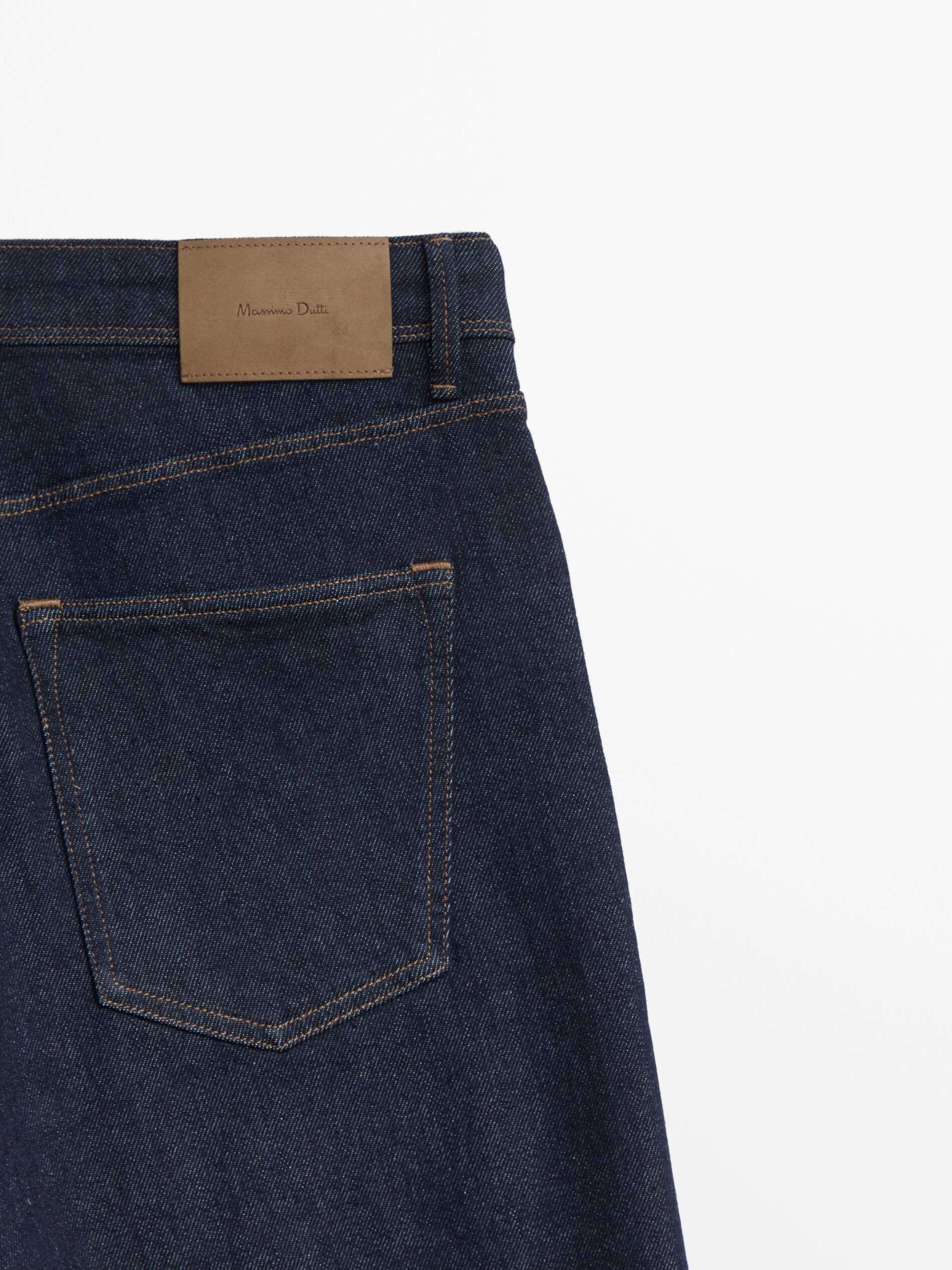 Pantalón vaquero desencolado slim fit - INDIGO