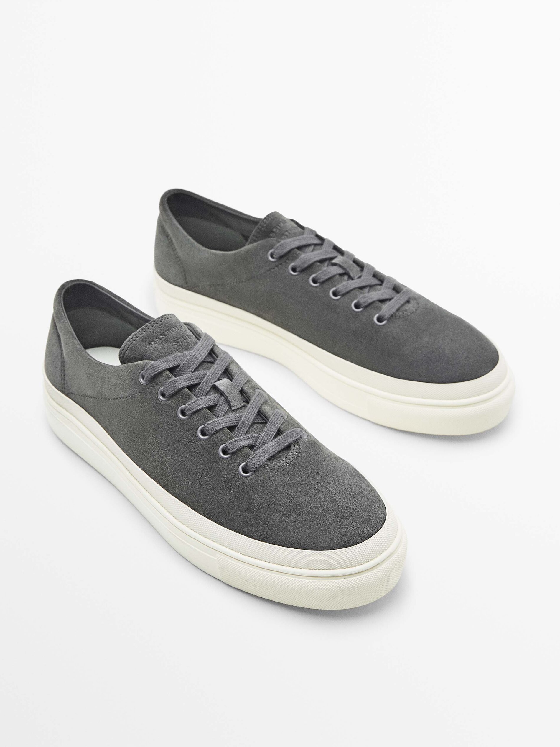 Deportivo serraje gris - Studio - GRIS