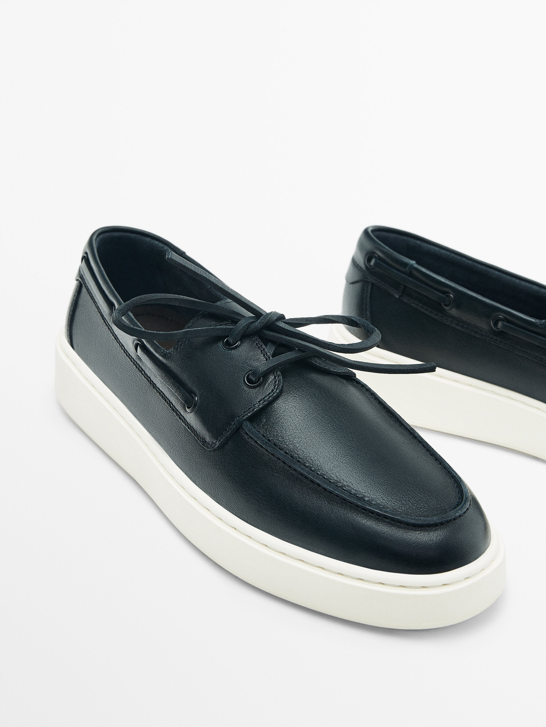 Náutico napa azul - AZUL