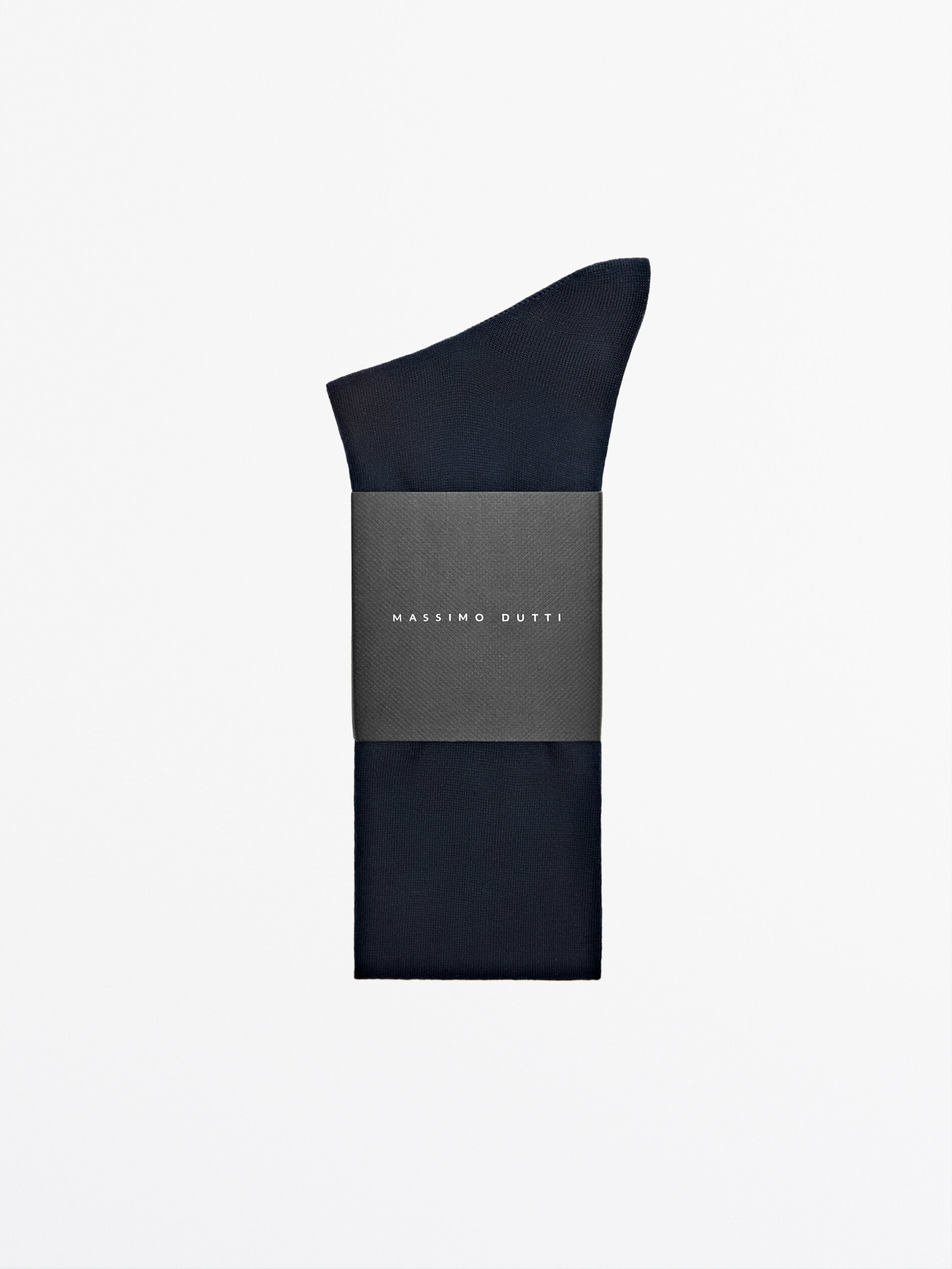 Calcetines largos algodón - AZUL MARINO