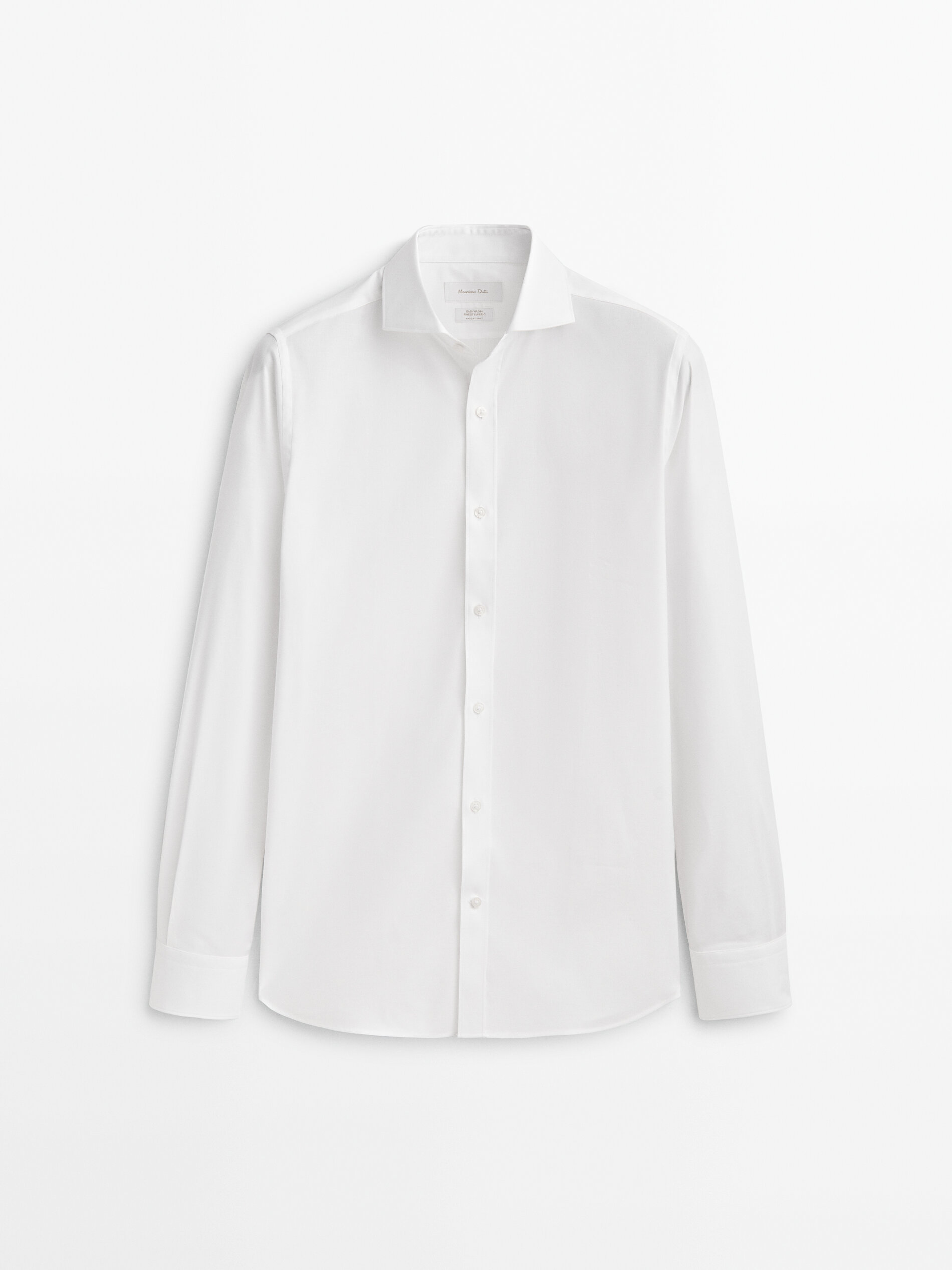 Camisa estructura easy iron stretch slim fit - BLANCO