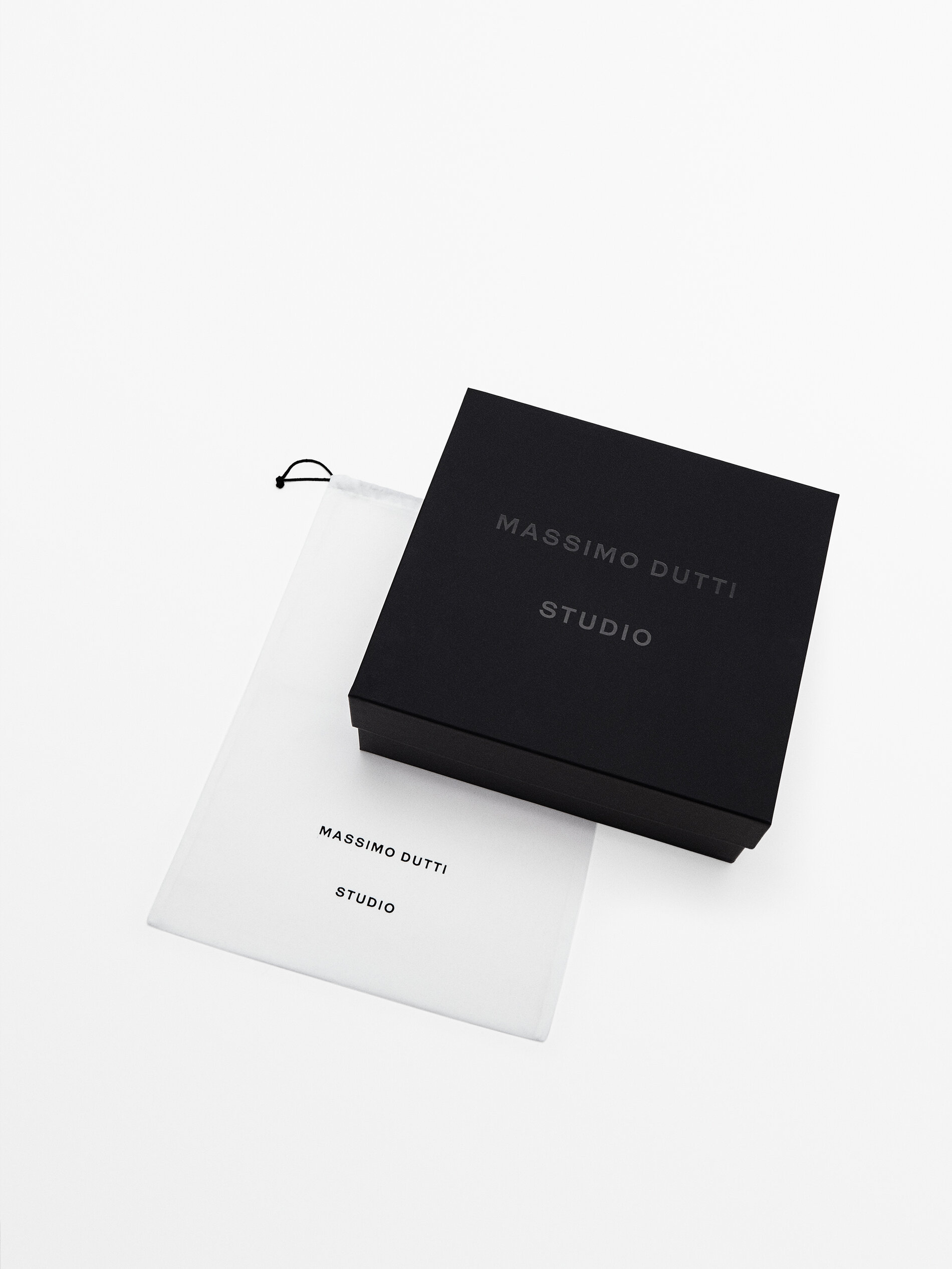 Zapato tacón piel punta metálica - Studio - NEGRO