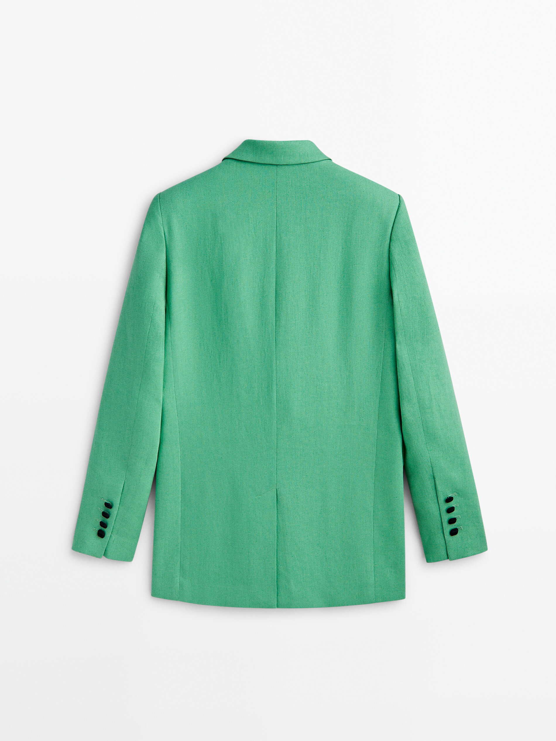 Americana traje mezcla lino -Studio - VERDE