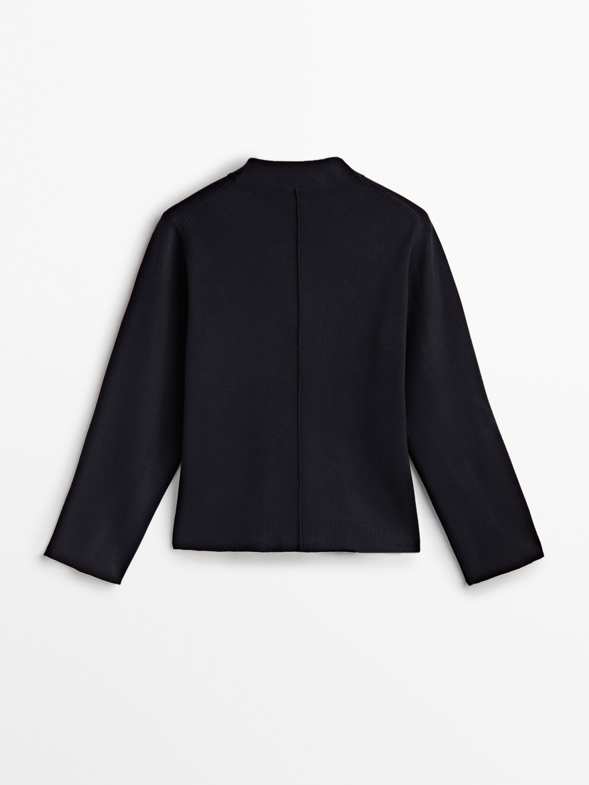 Cárdigan de punto entallado - AZUL MARINO