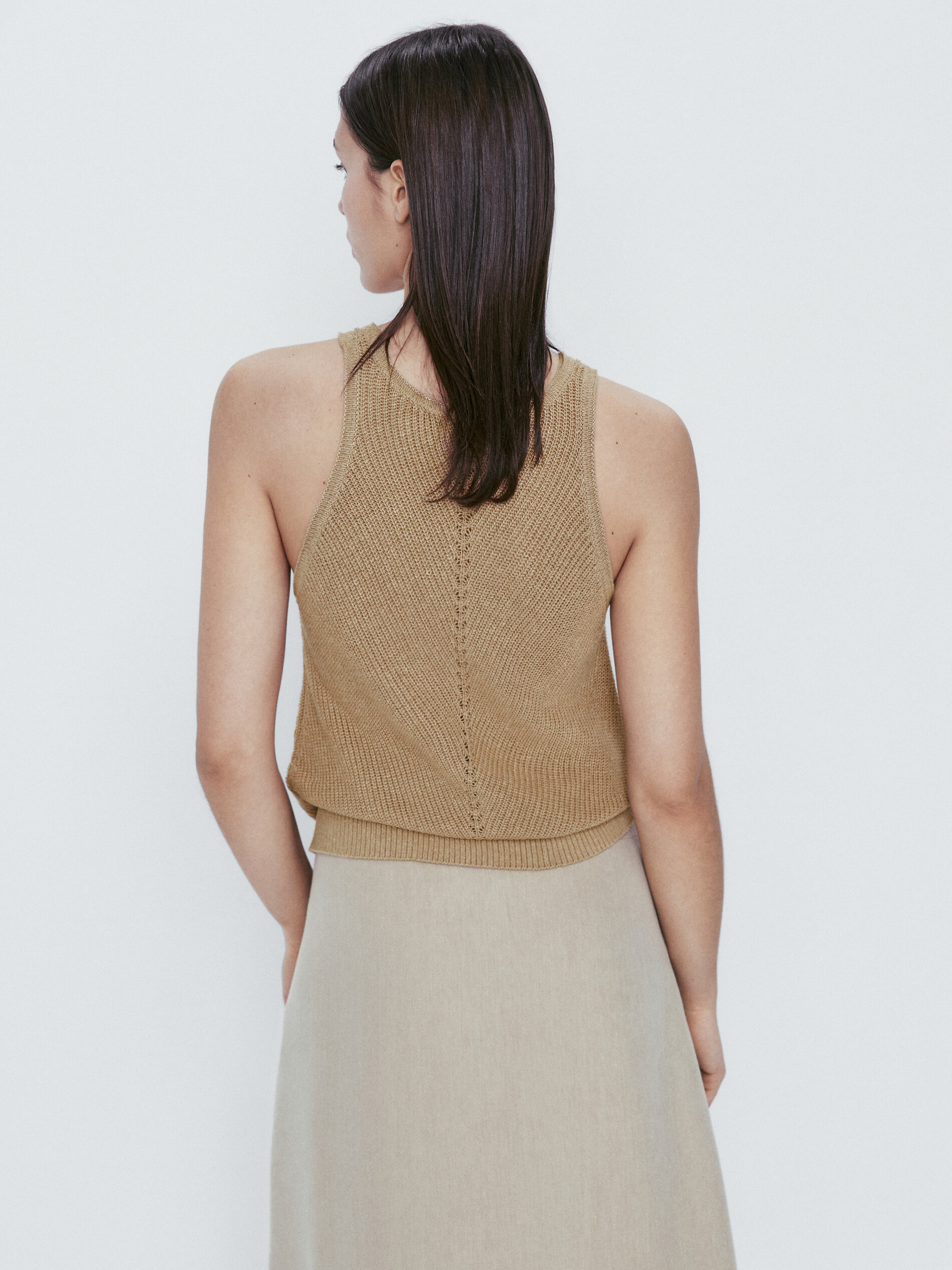 Top de punto halter - Lavado