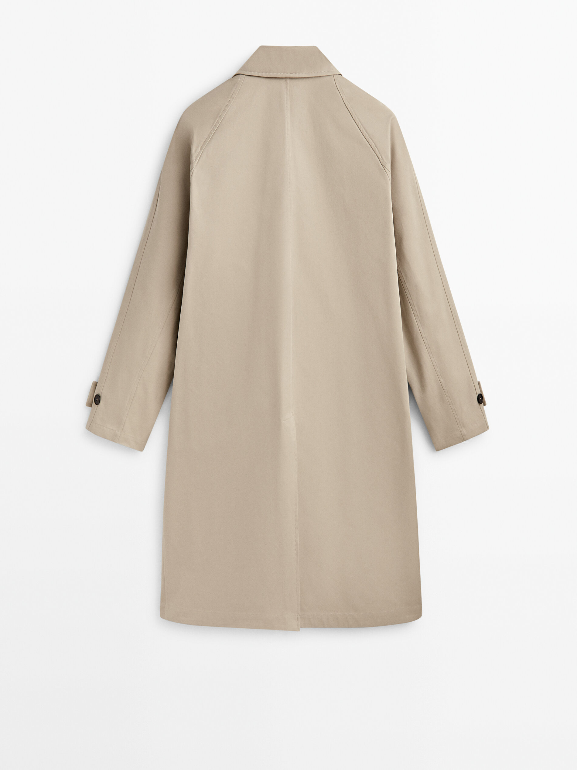 Chaqueta trench algodón volumen -Studio - ARENA