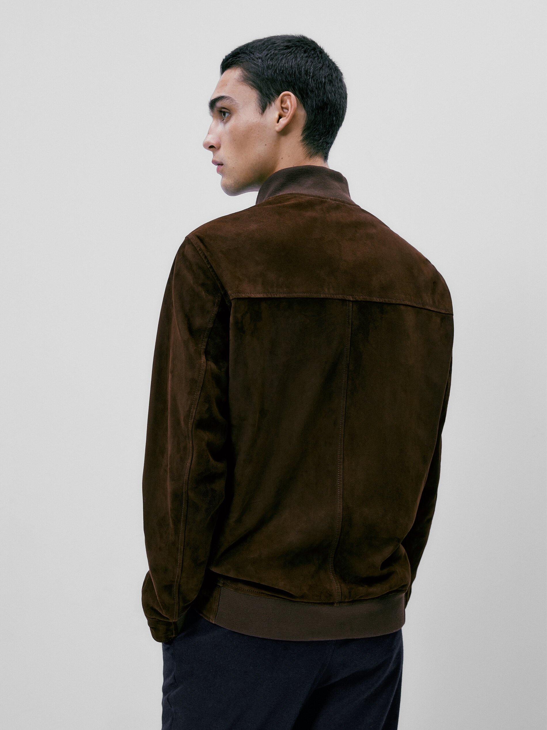 Cazadora ante marrón - Chocolate