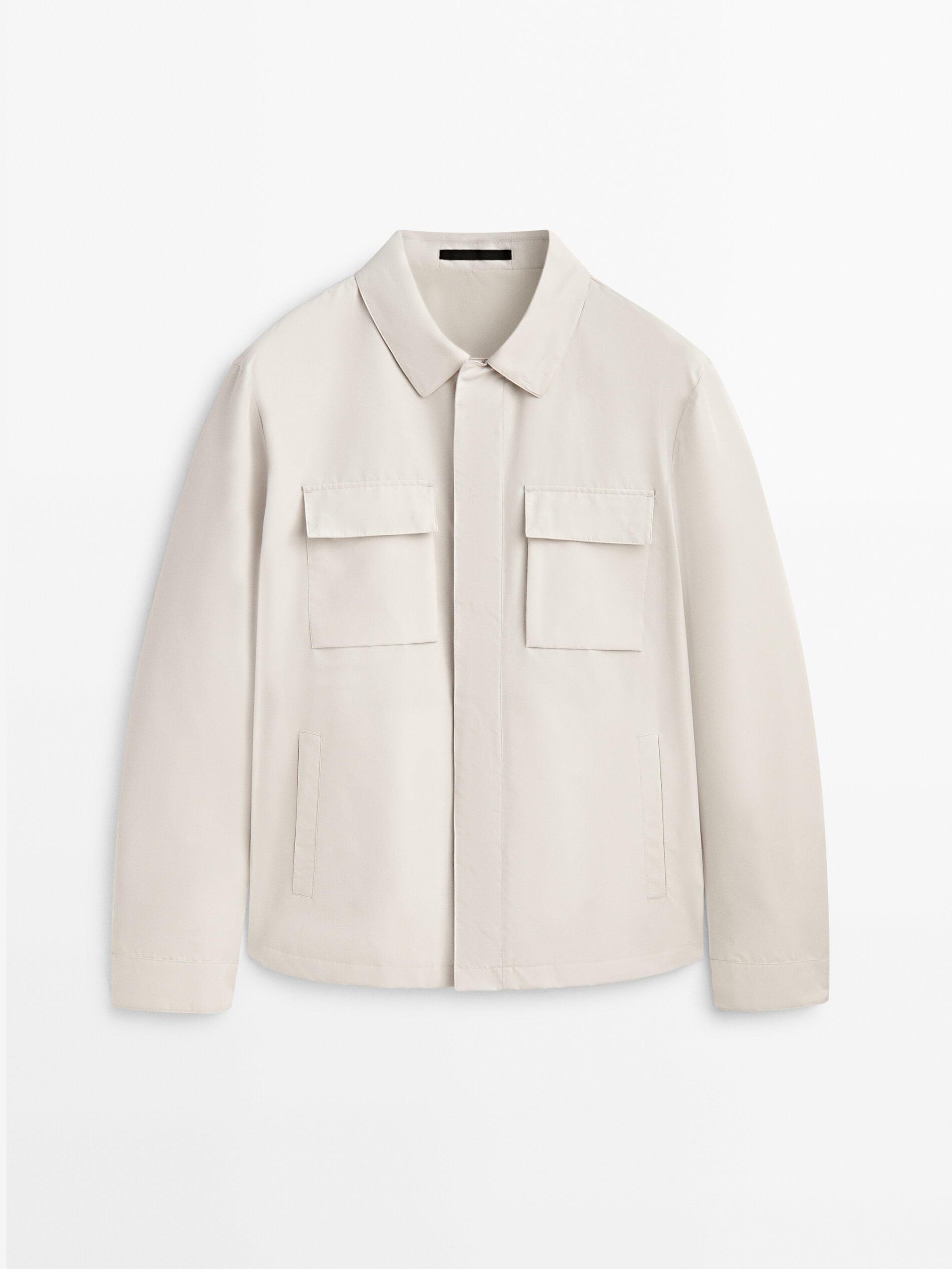Sobrecamisa técnica bolsillos -Studio - CRUDO