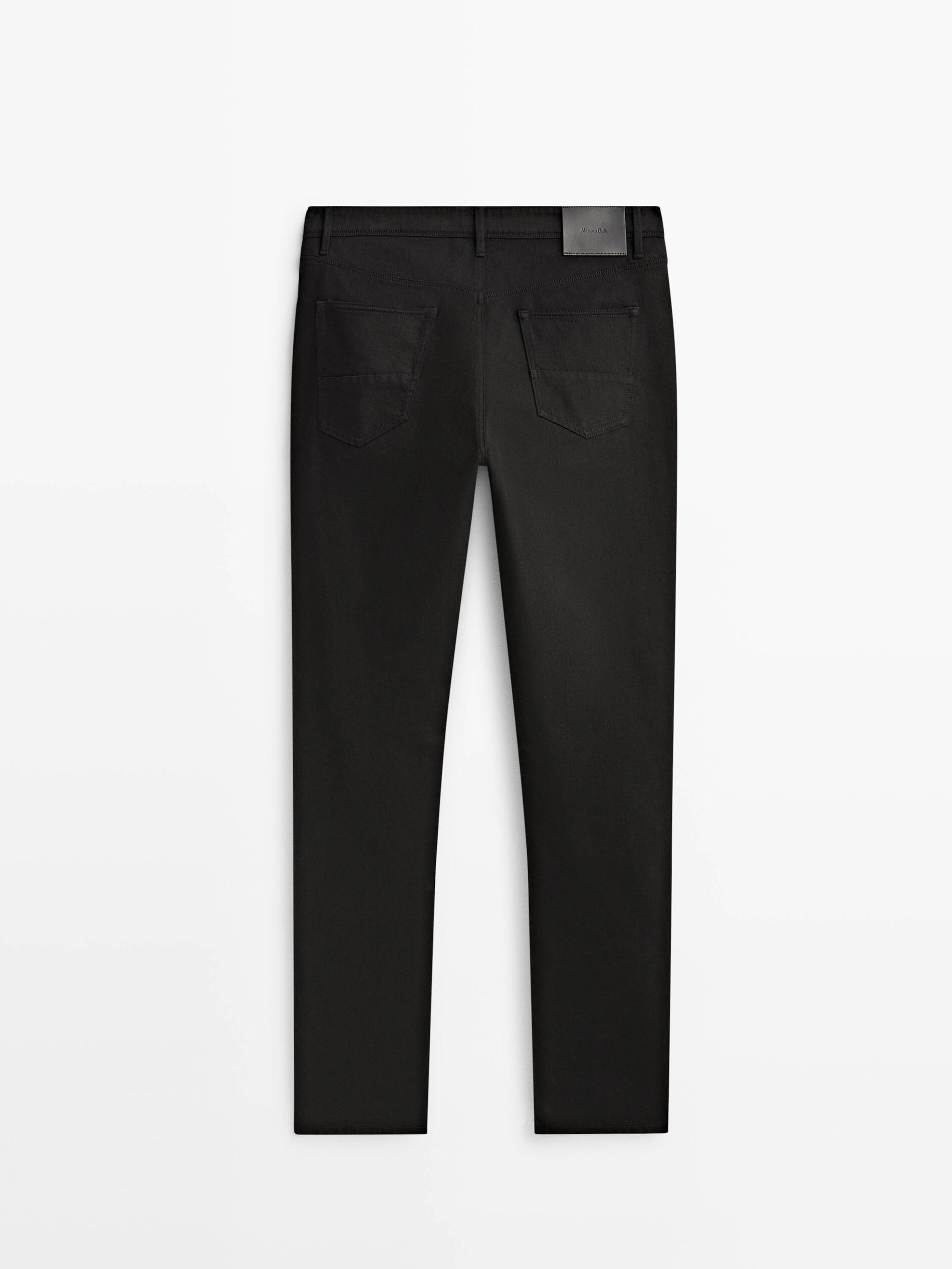 Pantalón vaquero tapered fit - NEGRO