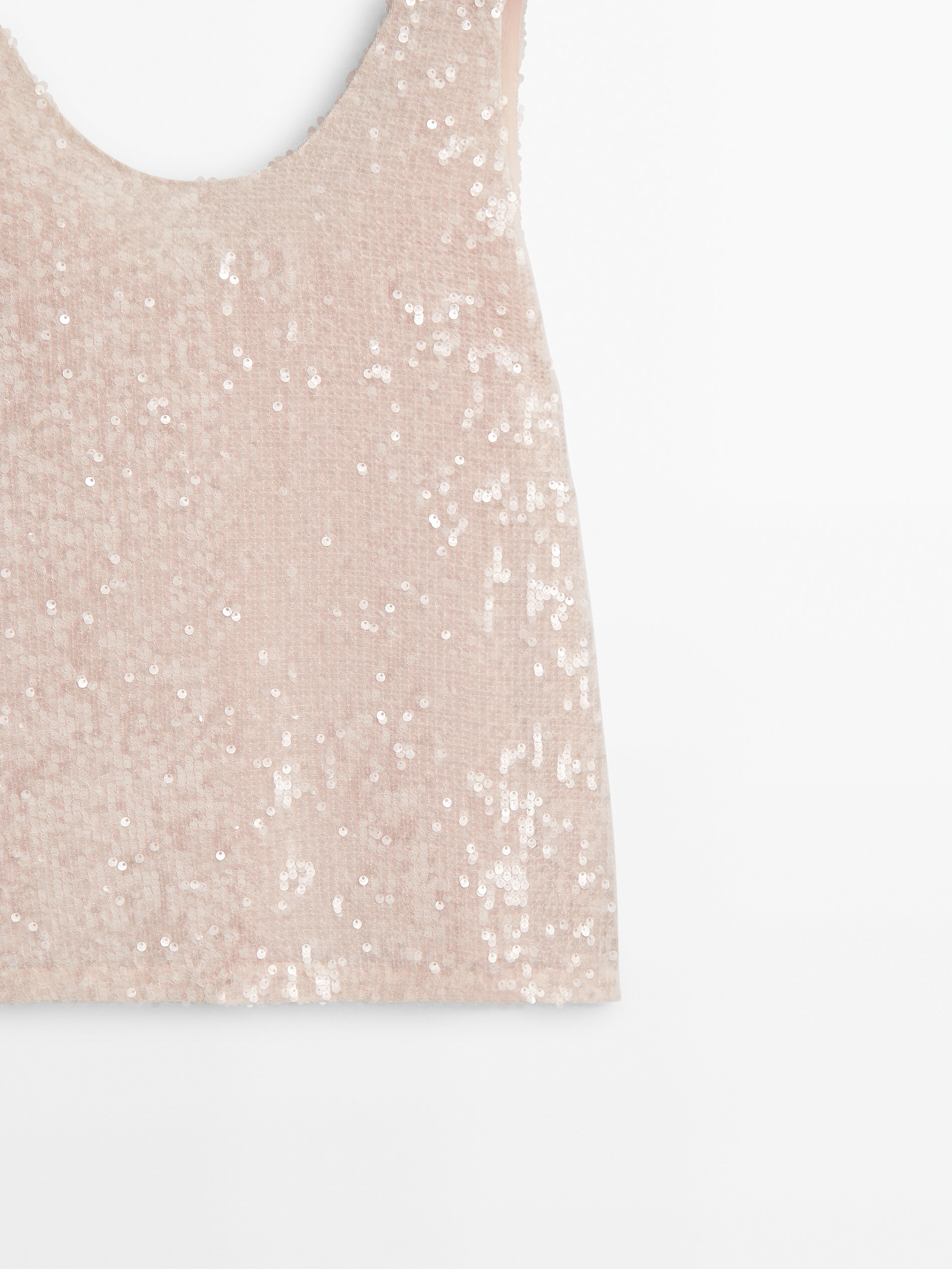 Top lentejuelas -Studio - ROSA