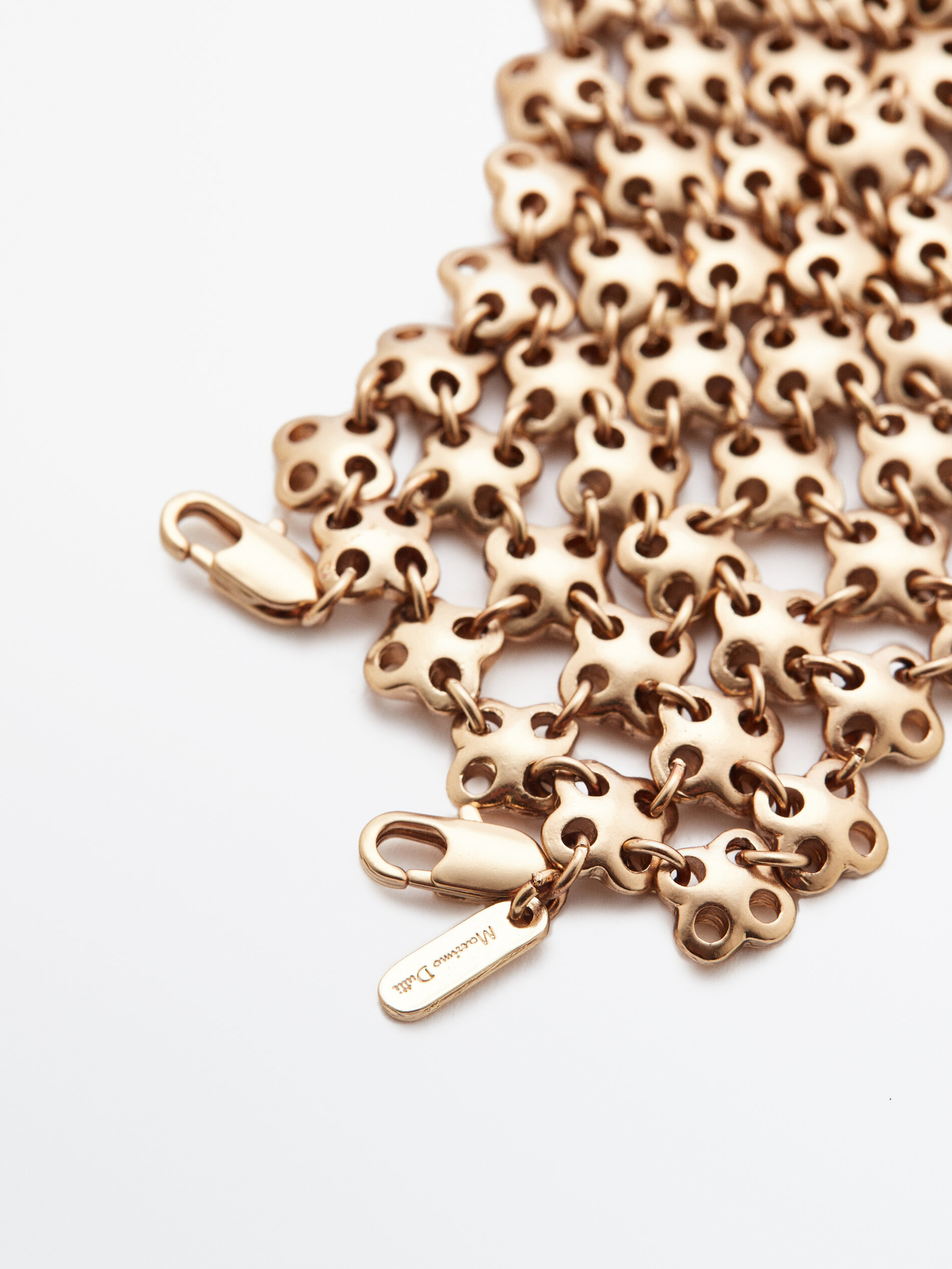 Pulsera piezas baño oro - ORO