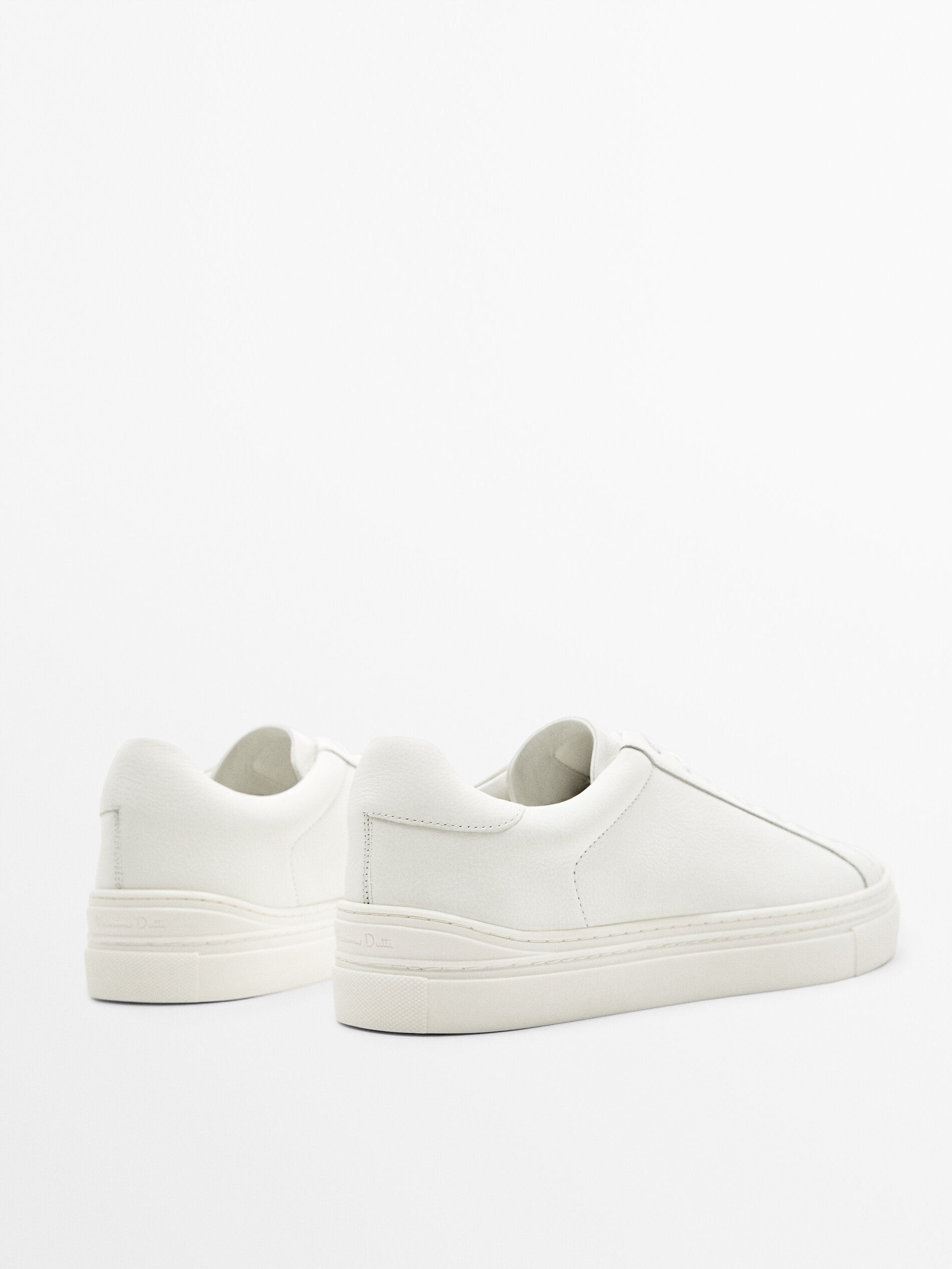 Deportivo piel - BLANCO