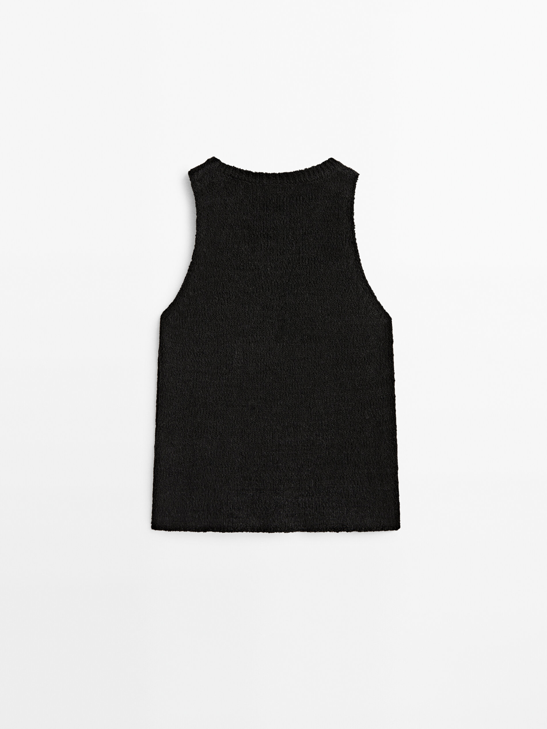 Top de punto negro - NEGRO