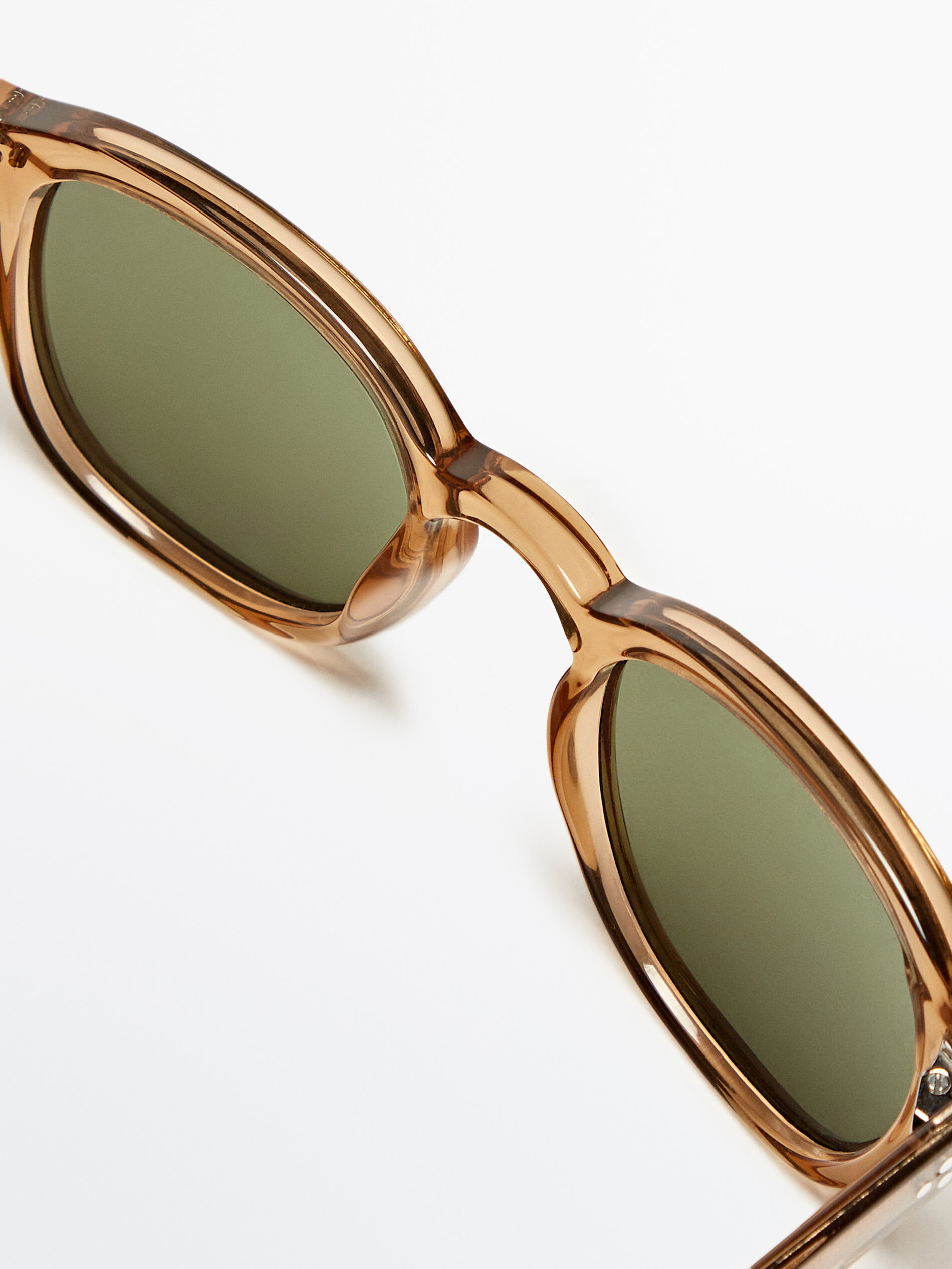 Gafas de sol traslúcidas - Mostaza