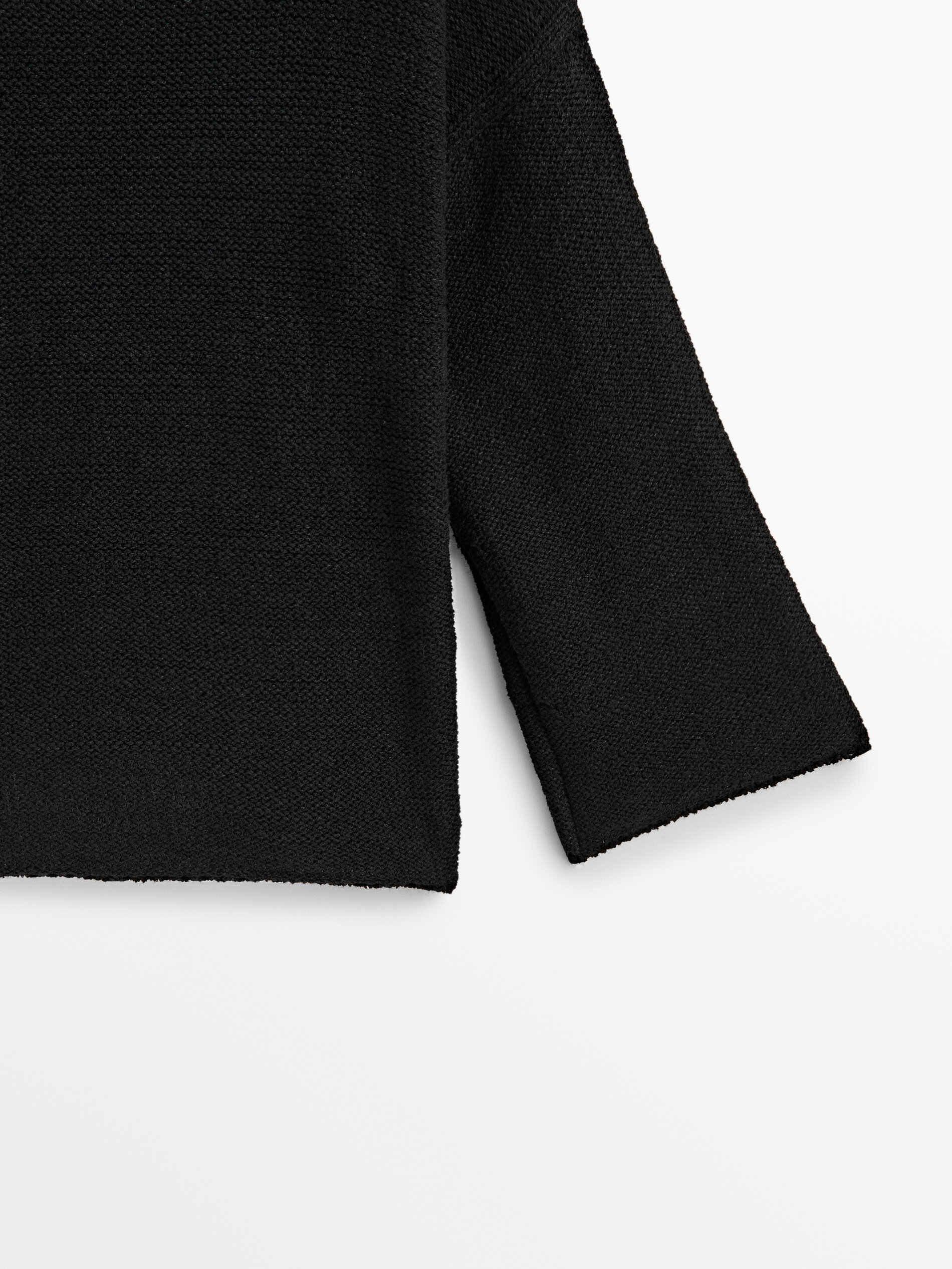Jersey punto manga ancha Limited edition - NEGRO