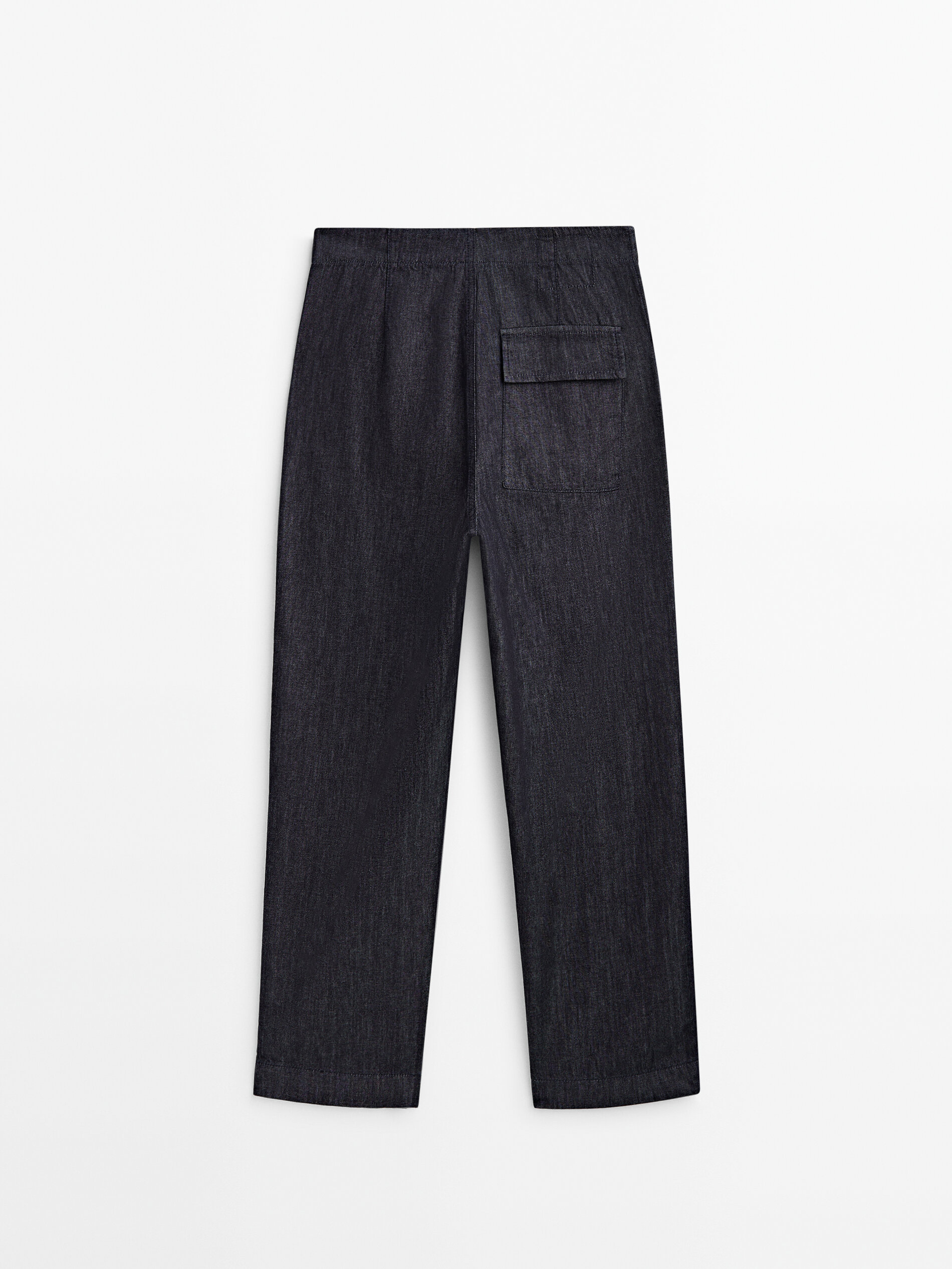 Pantalón vaquero carpenter tiro medio - AZUL OSCURO