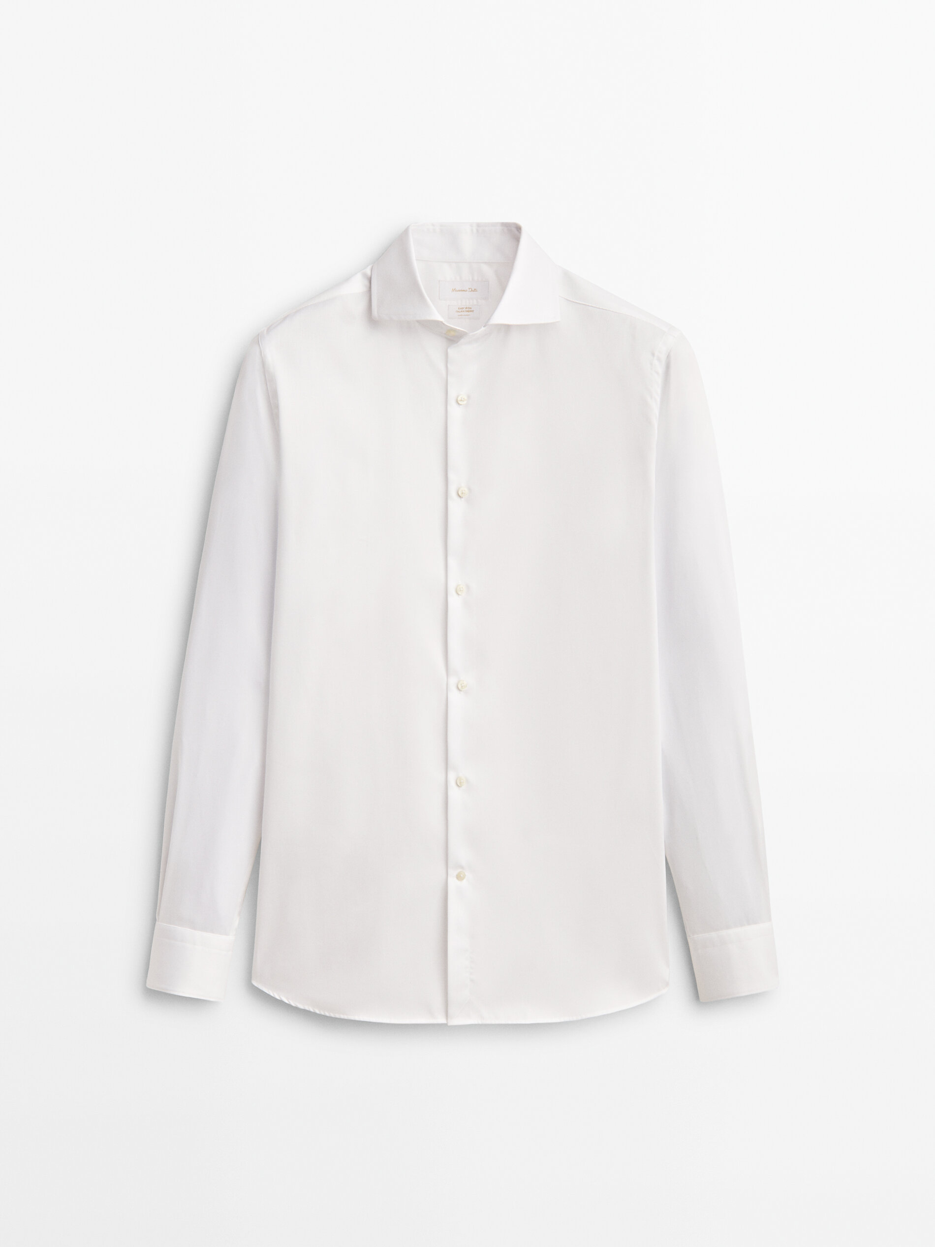Camisa easy iron regular fit - BLANCO