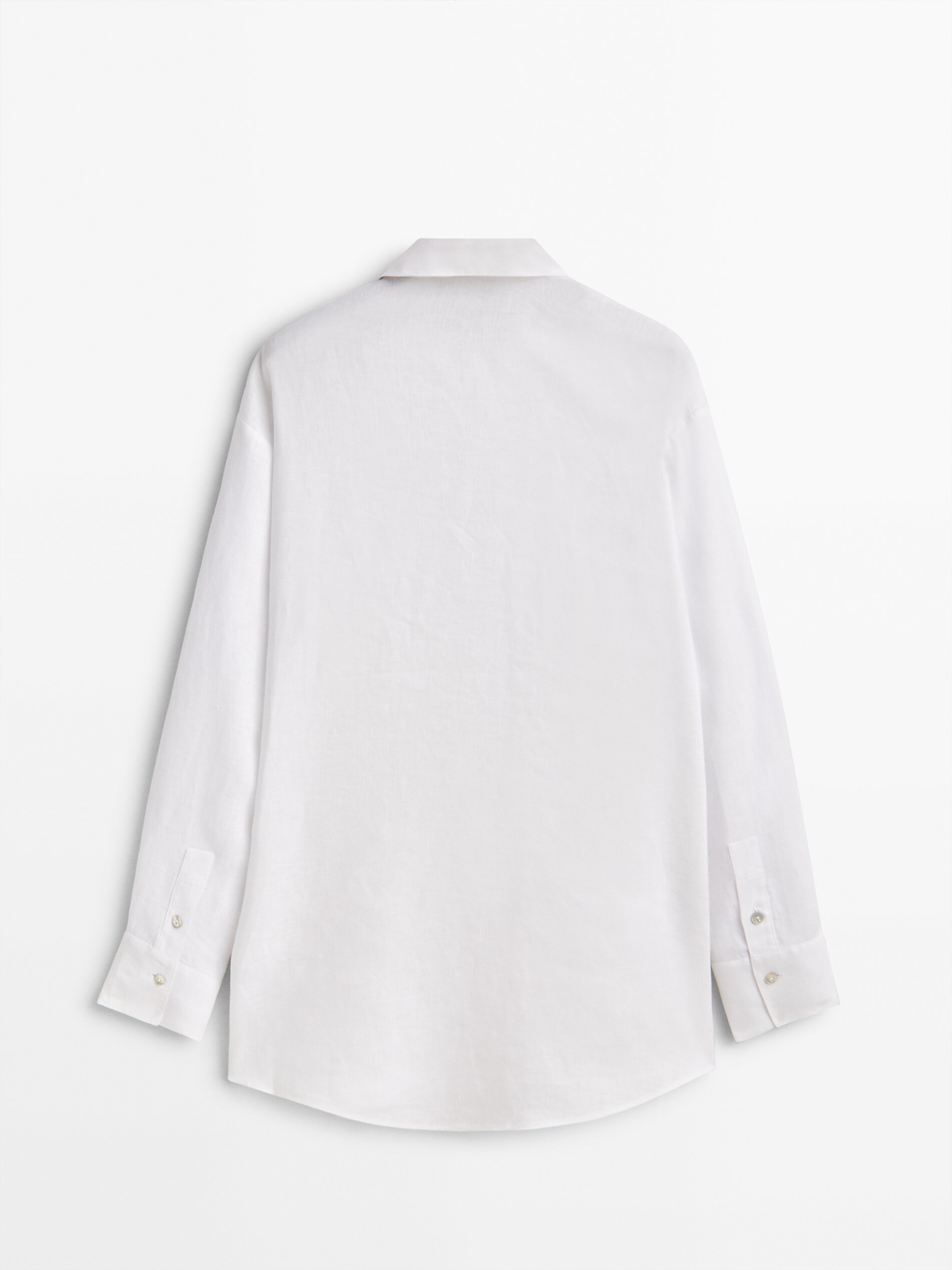 Blusón 100% lino - BLANCO