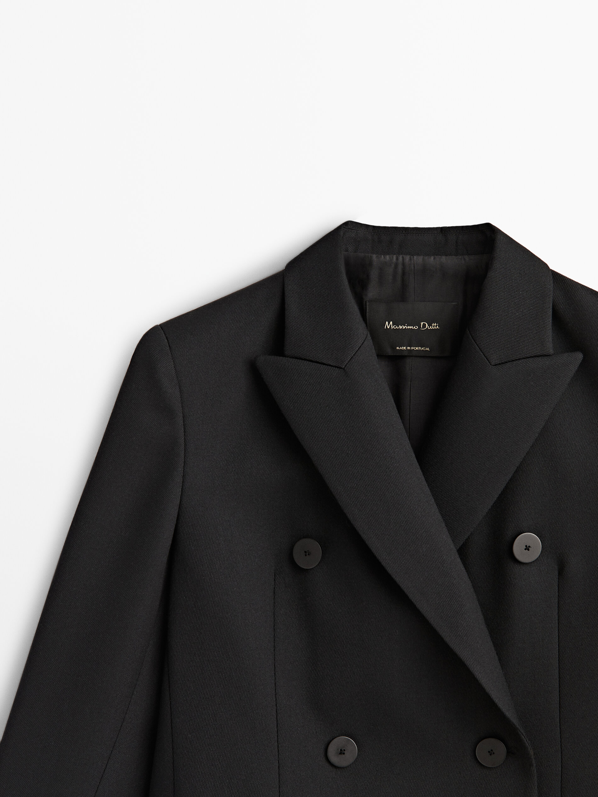 Americana cruzada negra - NEGRO