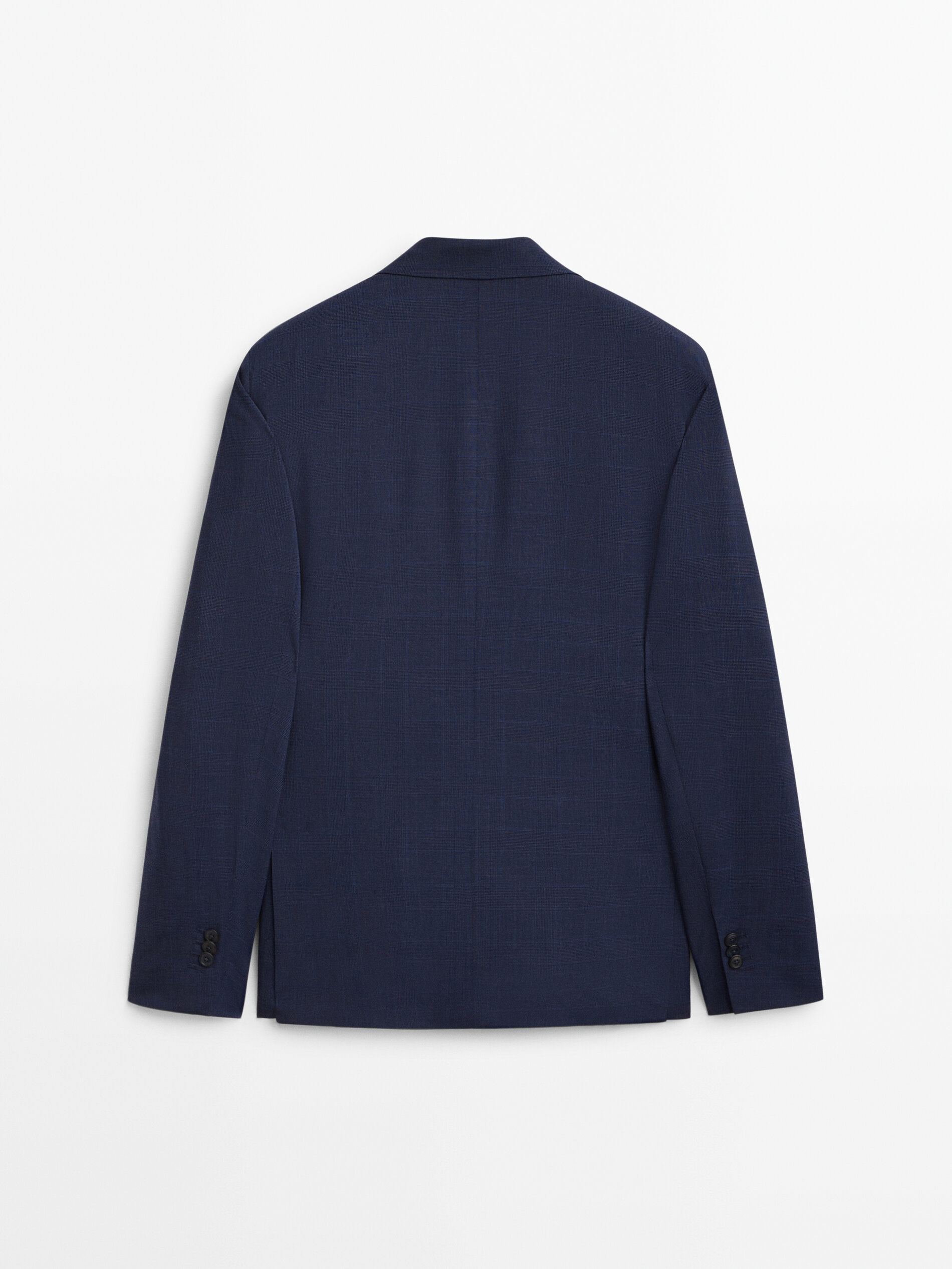 Americana traje cruzada half canvas cuadros - AÑIL