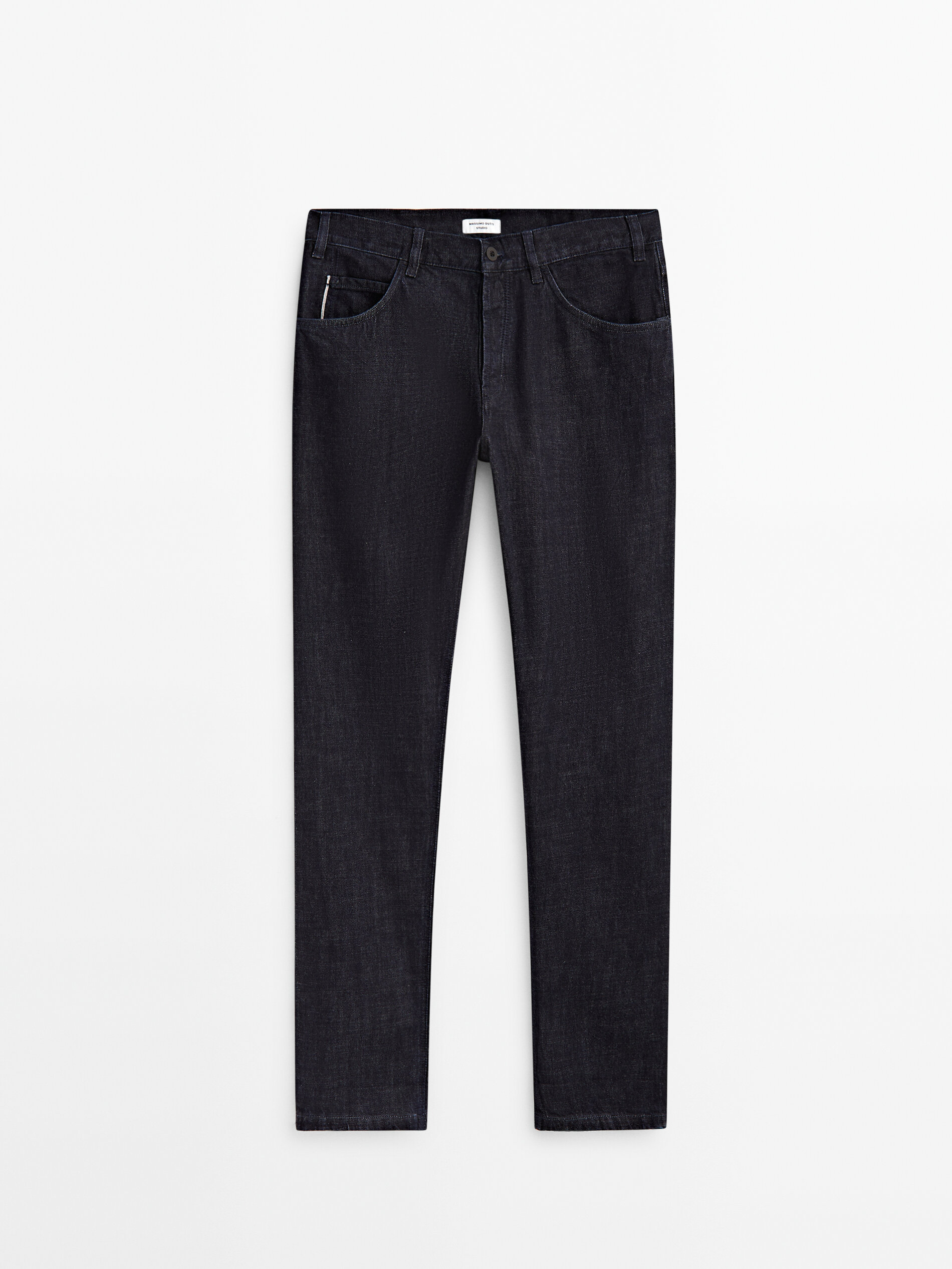 Pantalón vaquero selvedge straight fit -Studio - INDIGO